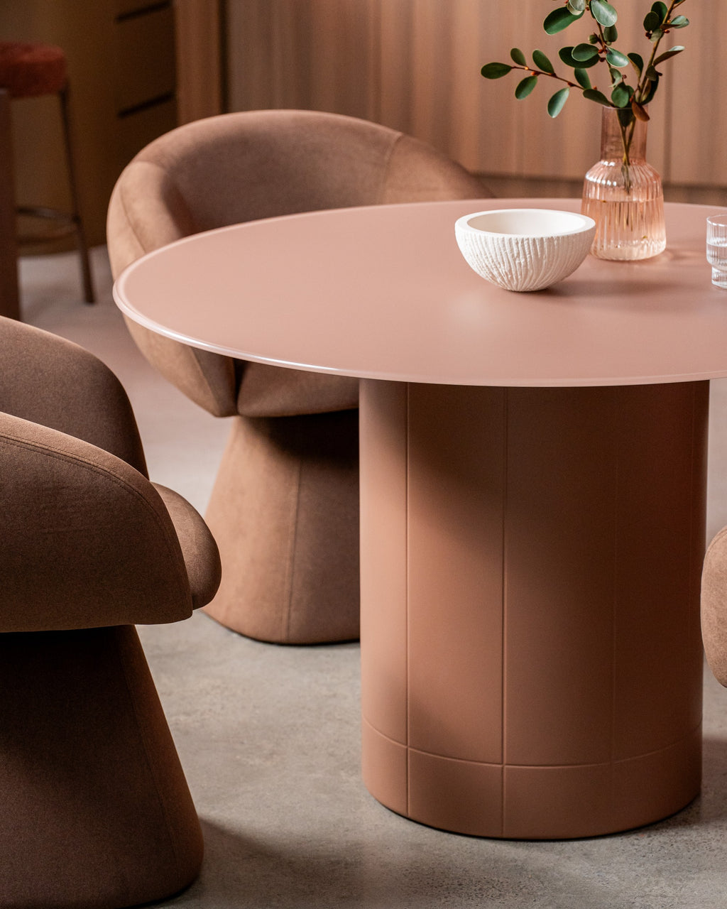 Ravello Dining Table Matte Chestnut