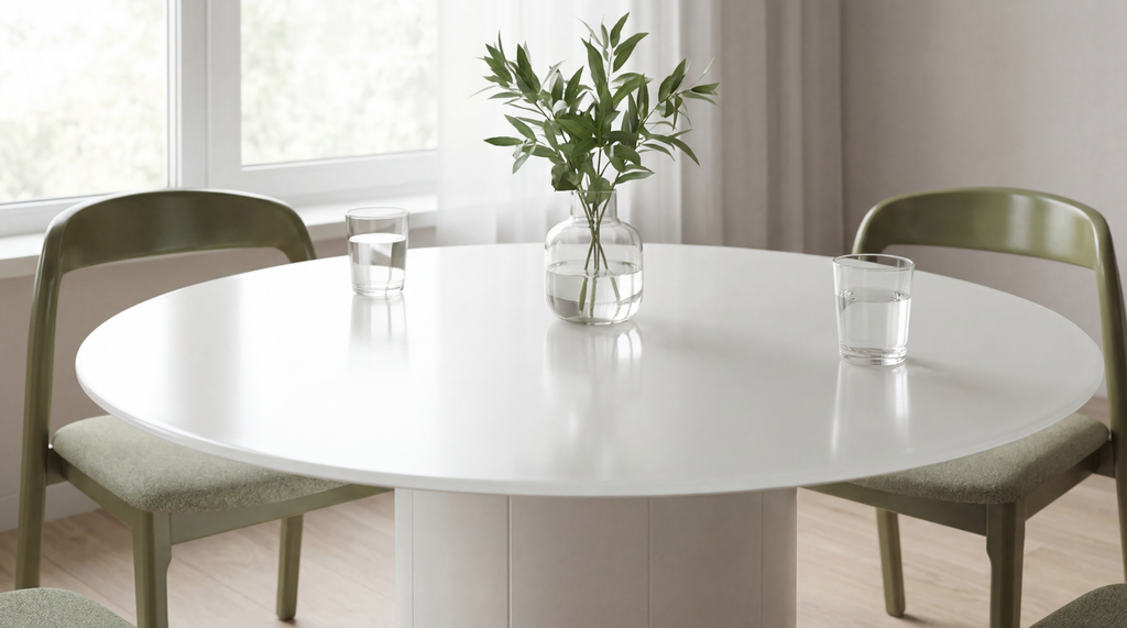 Ravello Dining Table Matte Tofu