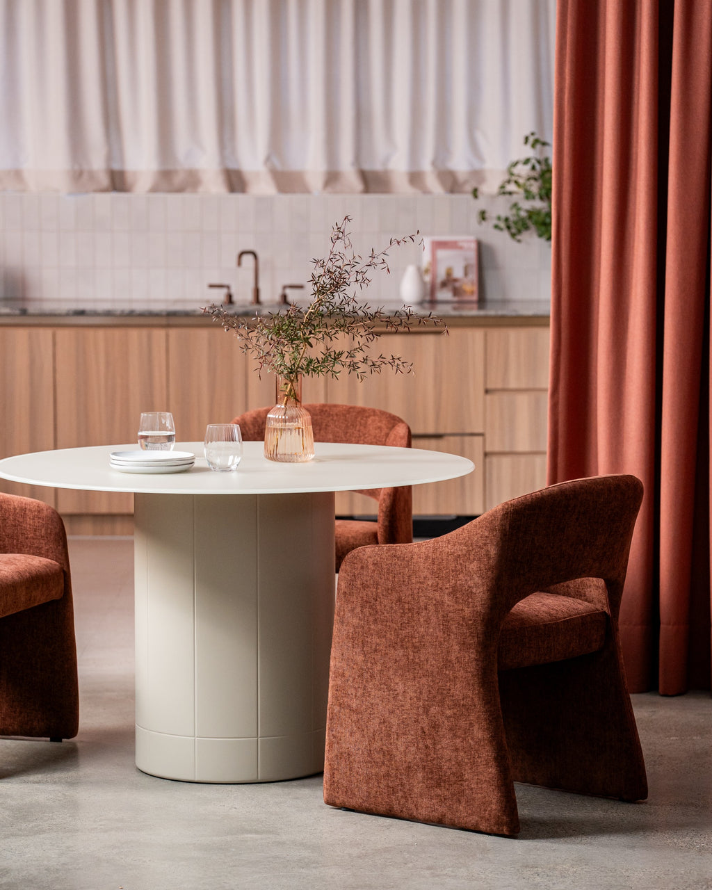 Ravello Dining Table Matte Tofu
