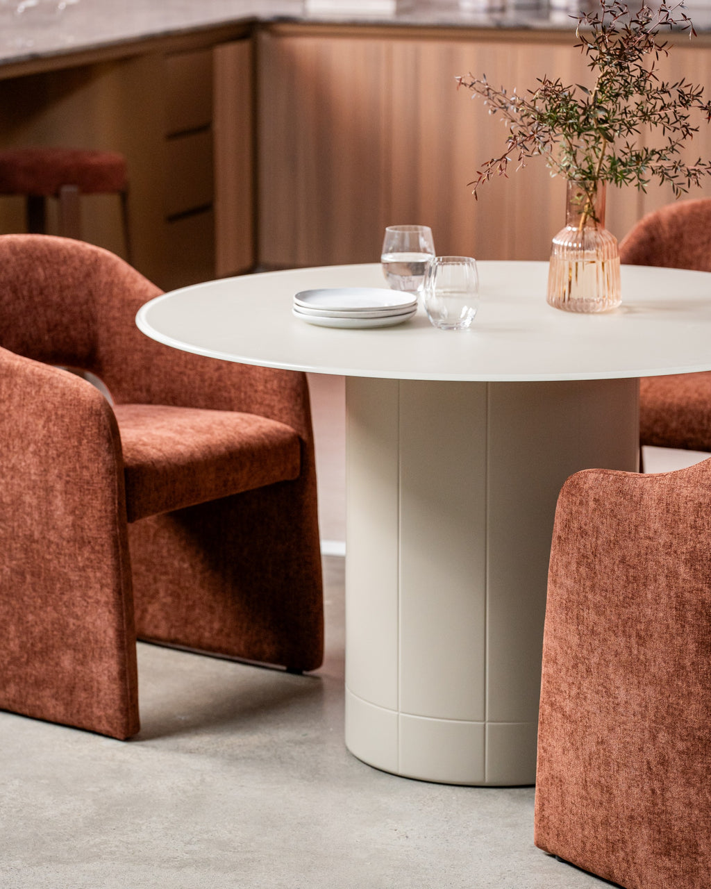 Ravello Dining Table Matte Tofu