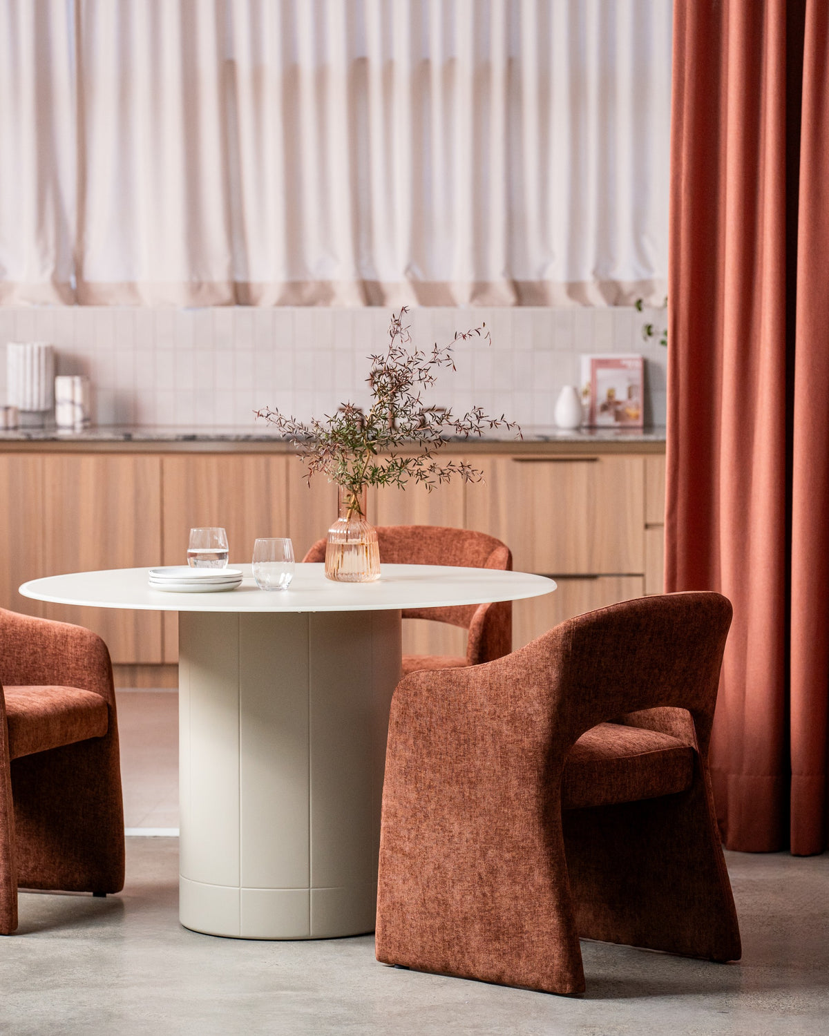 Ravello Dining Table Matte Tofu