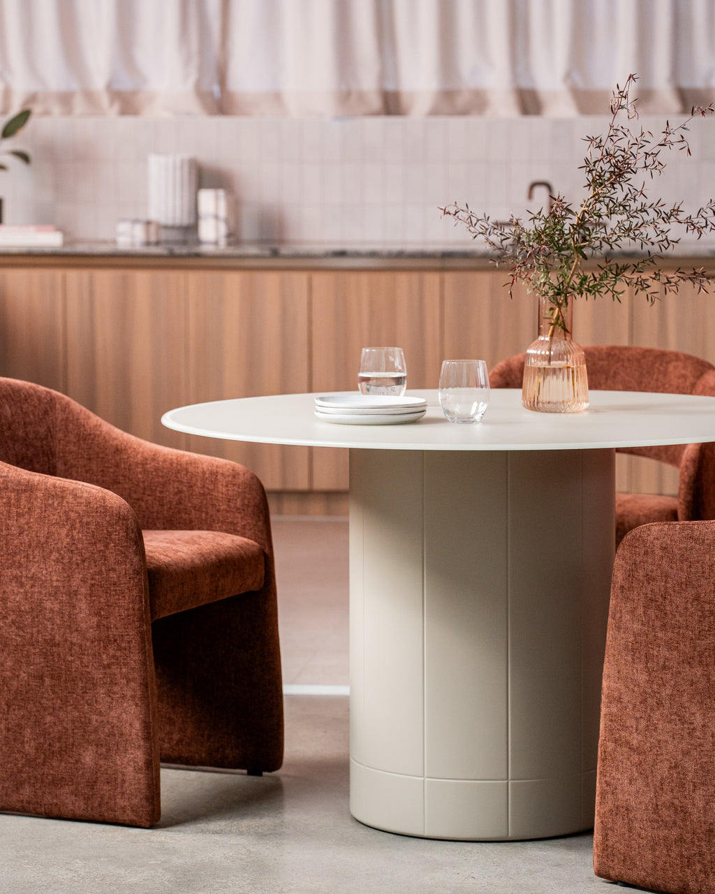 Ravello Dining Table Matte Tofu