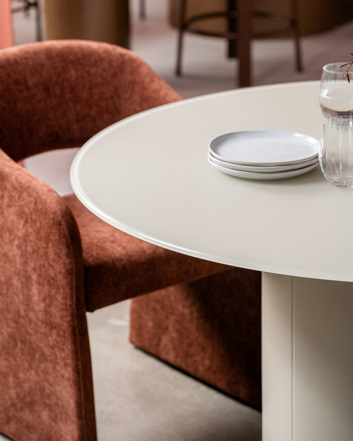 Ravello Dining Table Matte Tofu