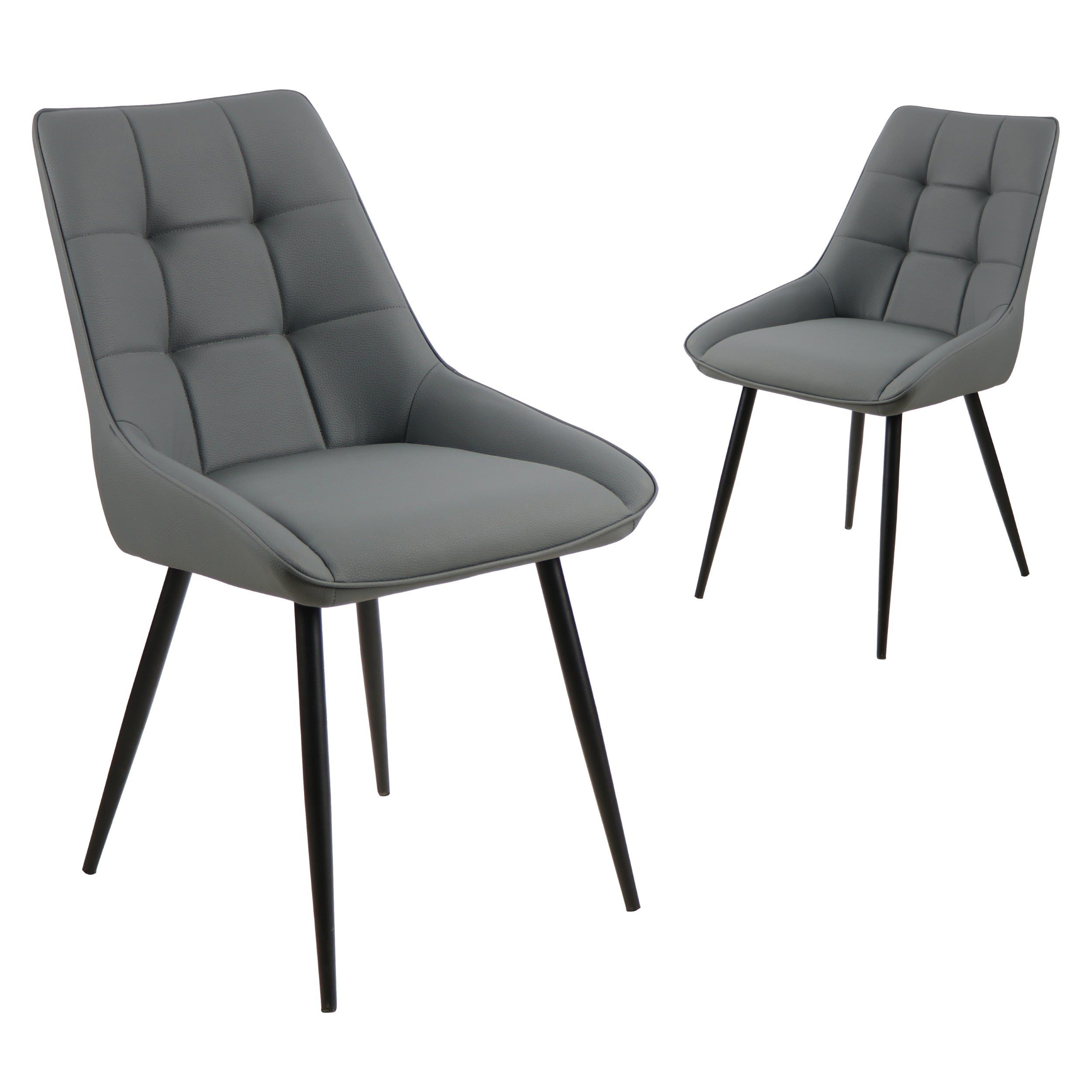 Raven Dining Chair Charcoal (Set of 4)