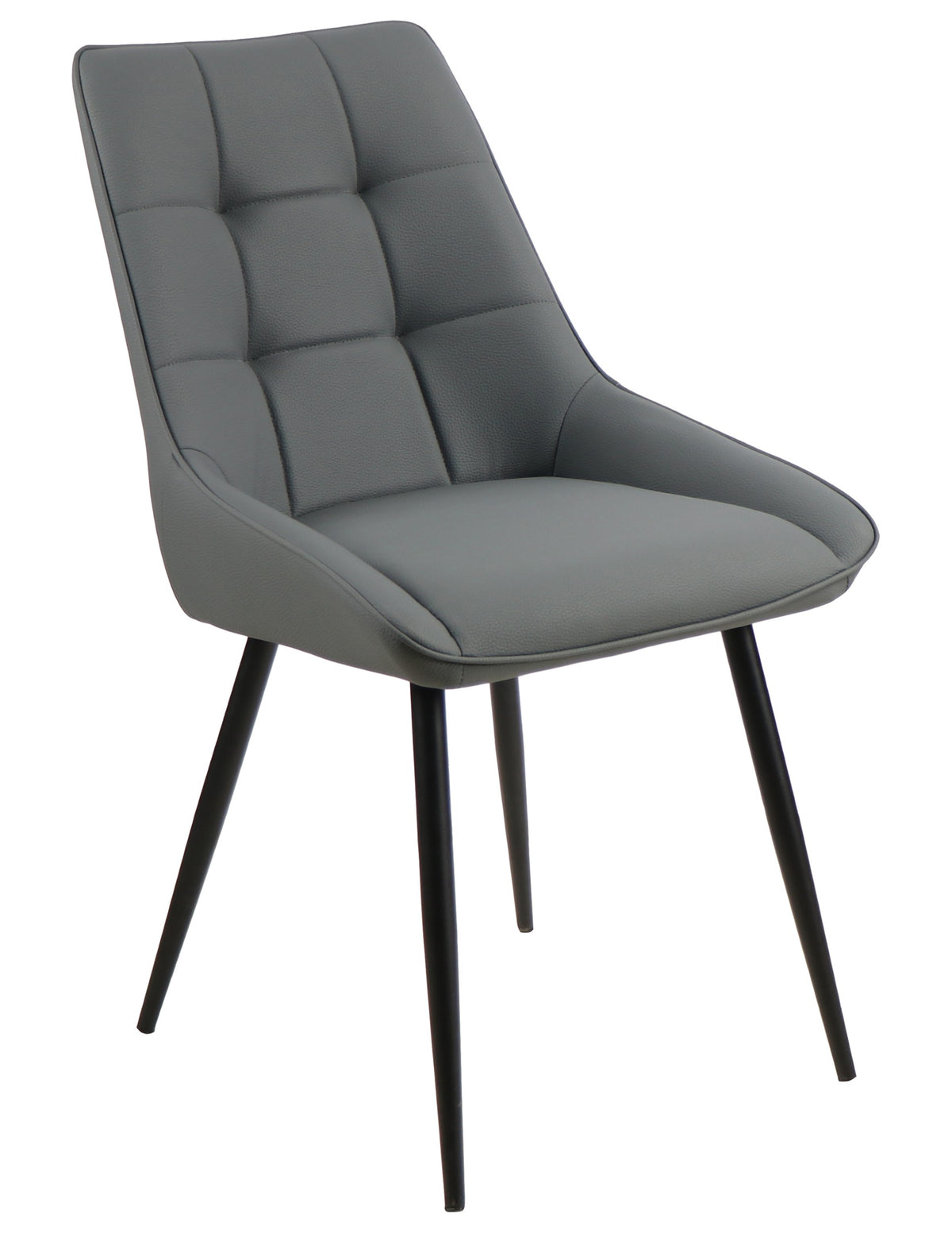 Ruvello Dining Chair Charcoal (Set of 2)