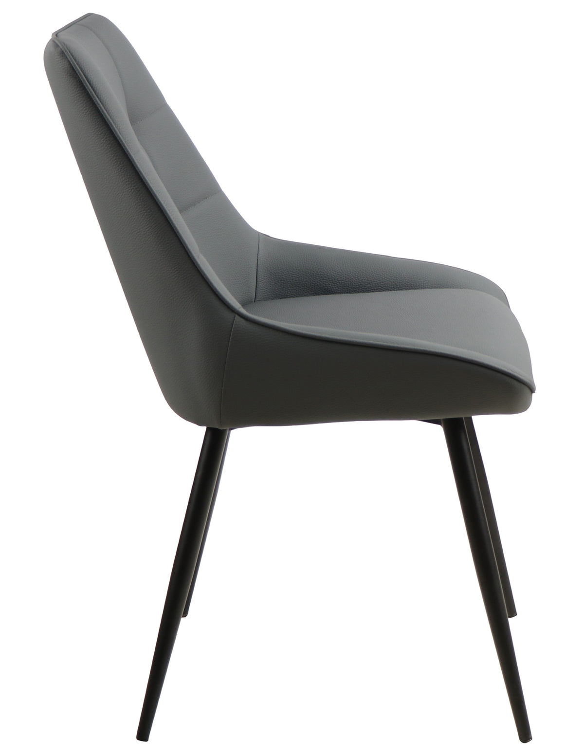 Ruvello Dining Chair Charcoal (Set of 2)