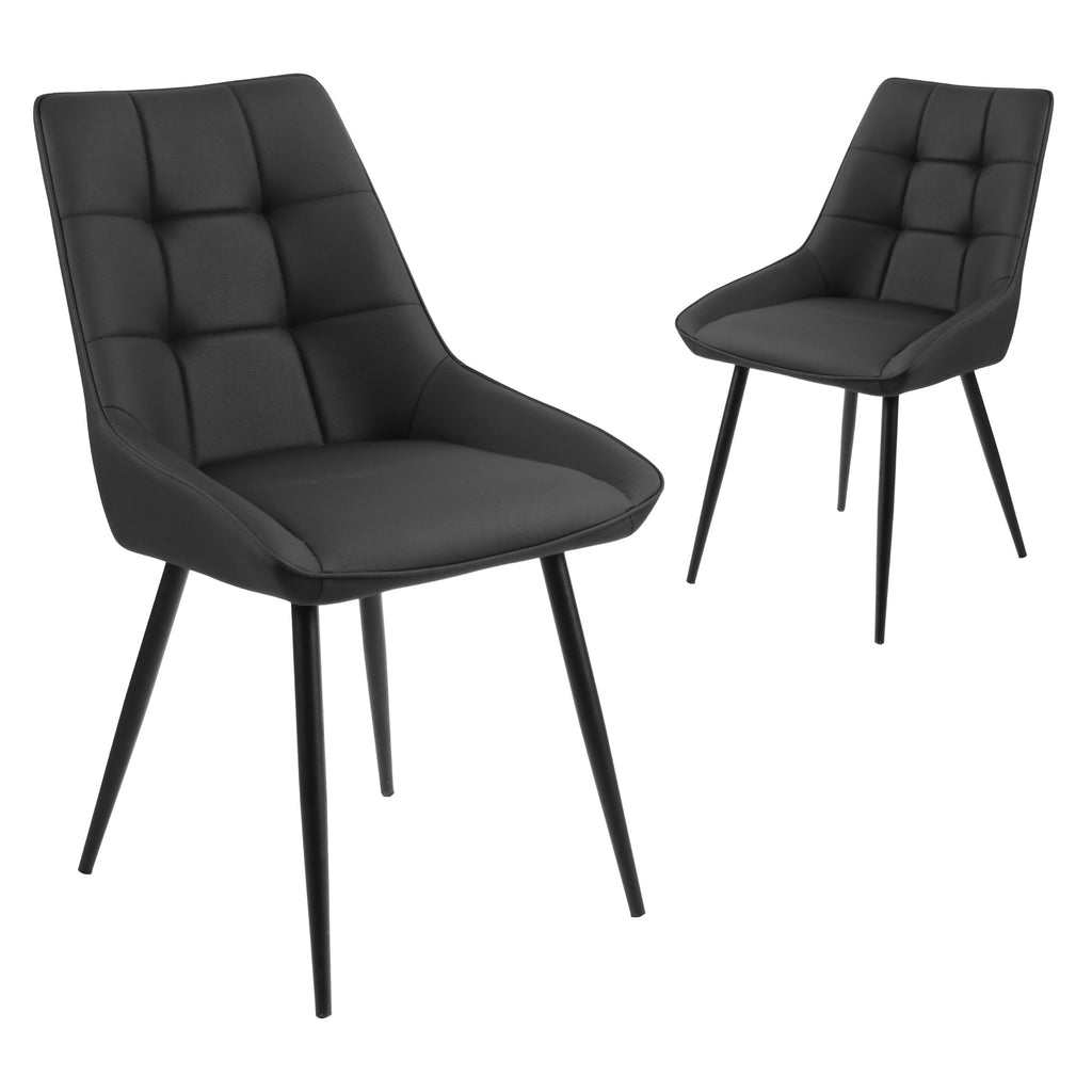 Ruvello Dining Chair Black (Set of 4)