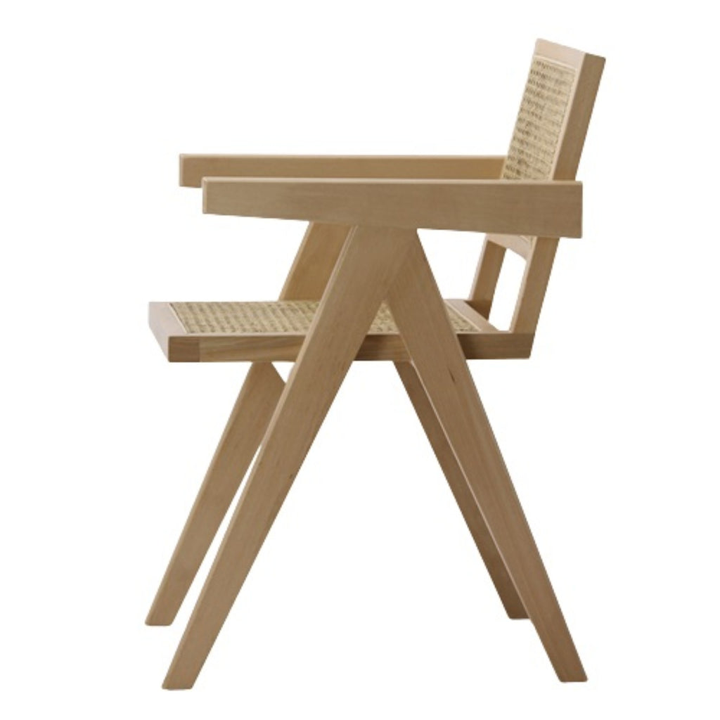 Wicker Rattan Occasional Chairs Natural (Set of 2)