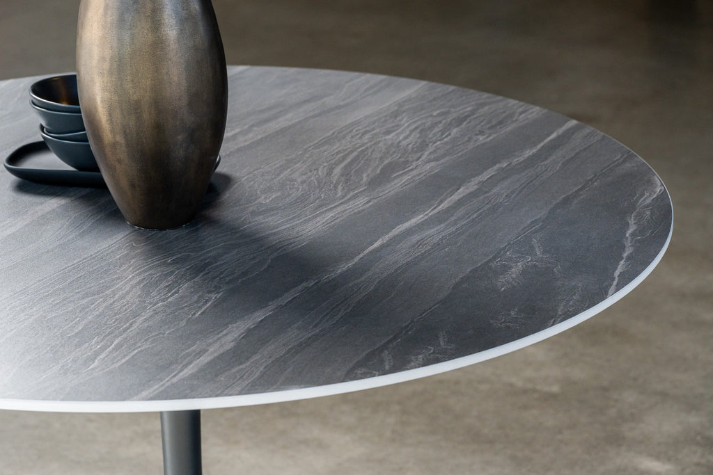 Boreal Large Dining Table Black Sand