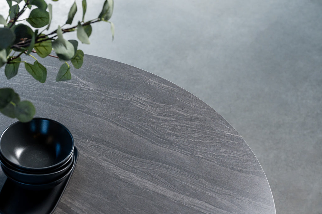 Boreal Large Dining Table Black Sand