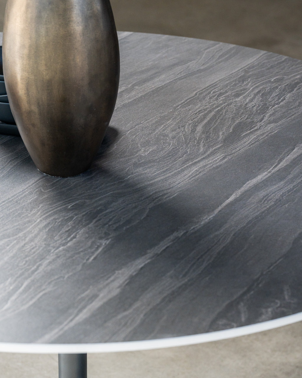 Boreal Large Dining Table Black Sand