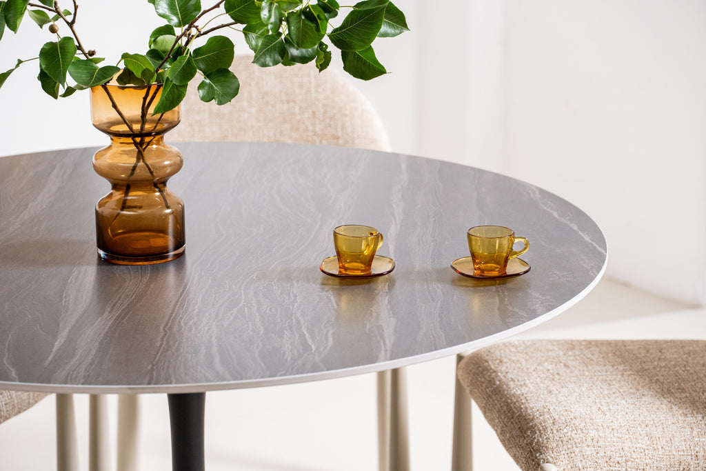 Boreal Large Dining Table Black Sand
