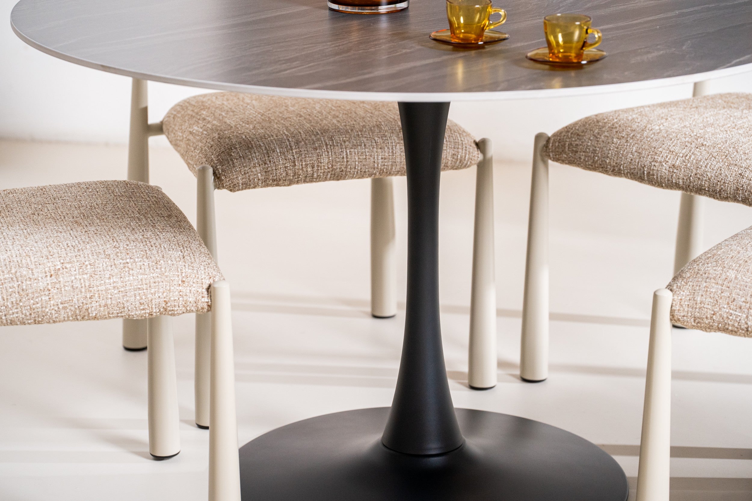 Boreal Large Dining Table Black Sand