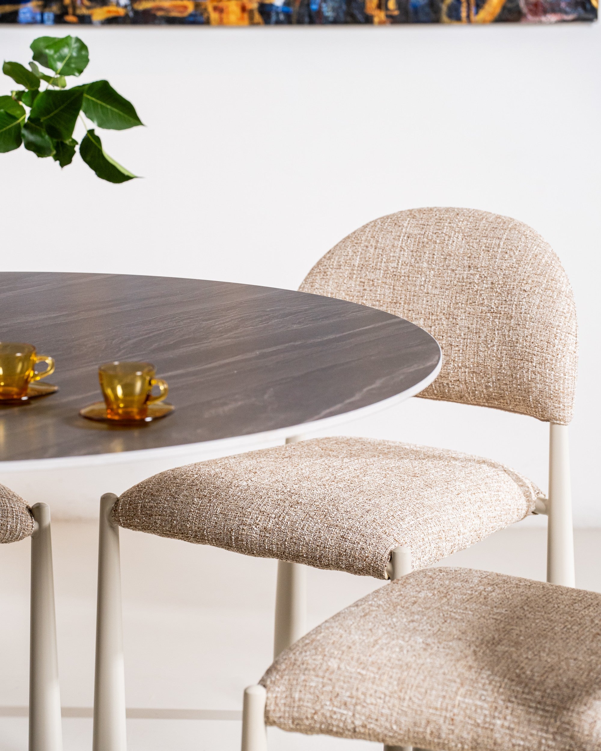 Boreal Large Dining Table Black Sand