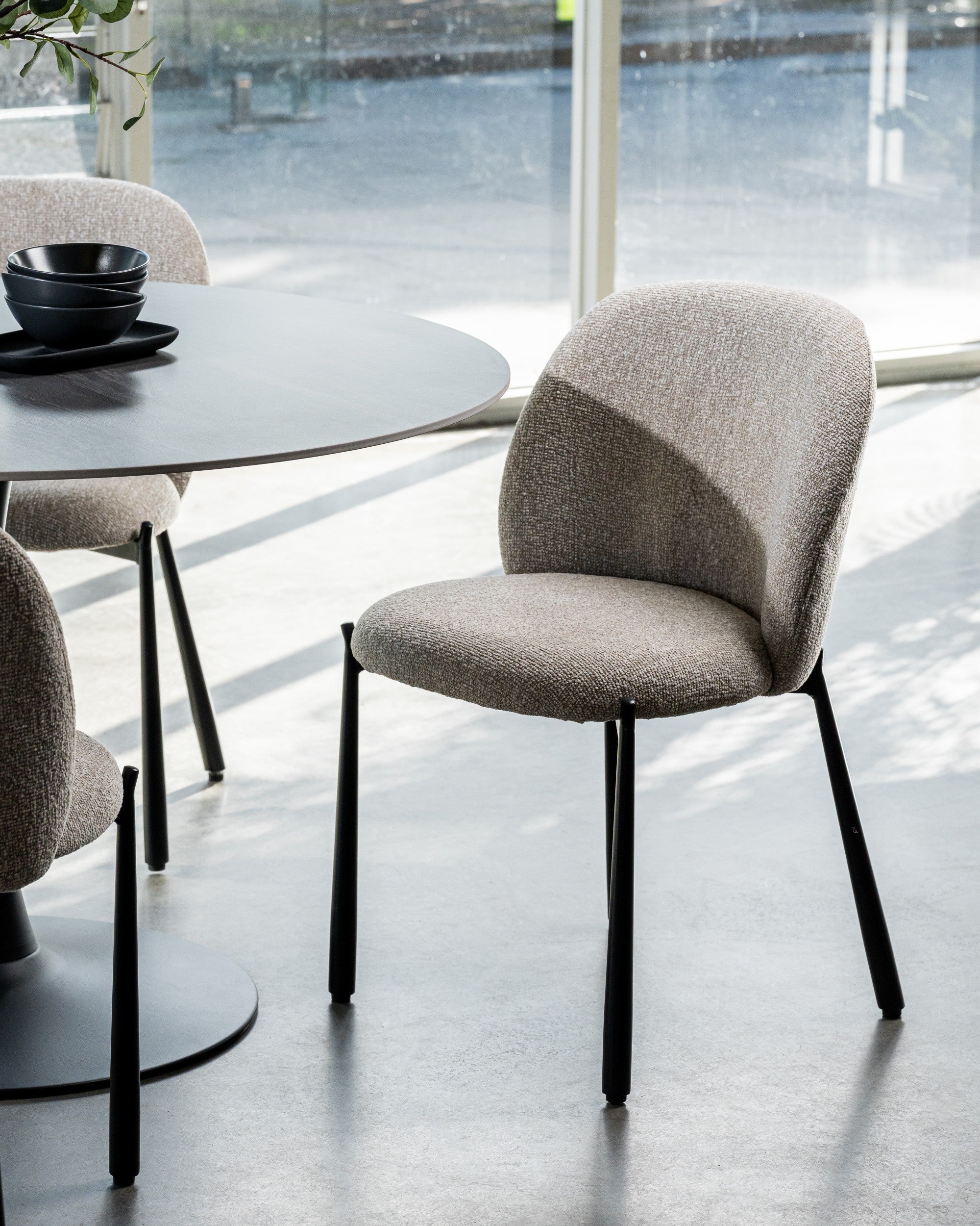Oyster Dining Chair Sand  (Set of 2)