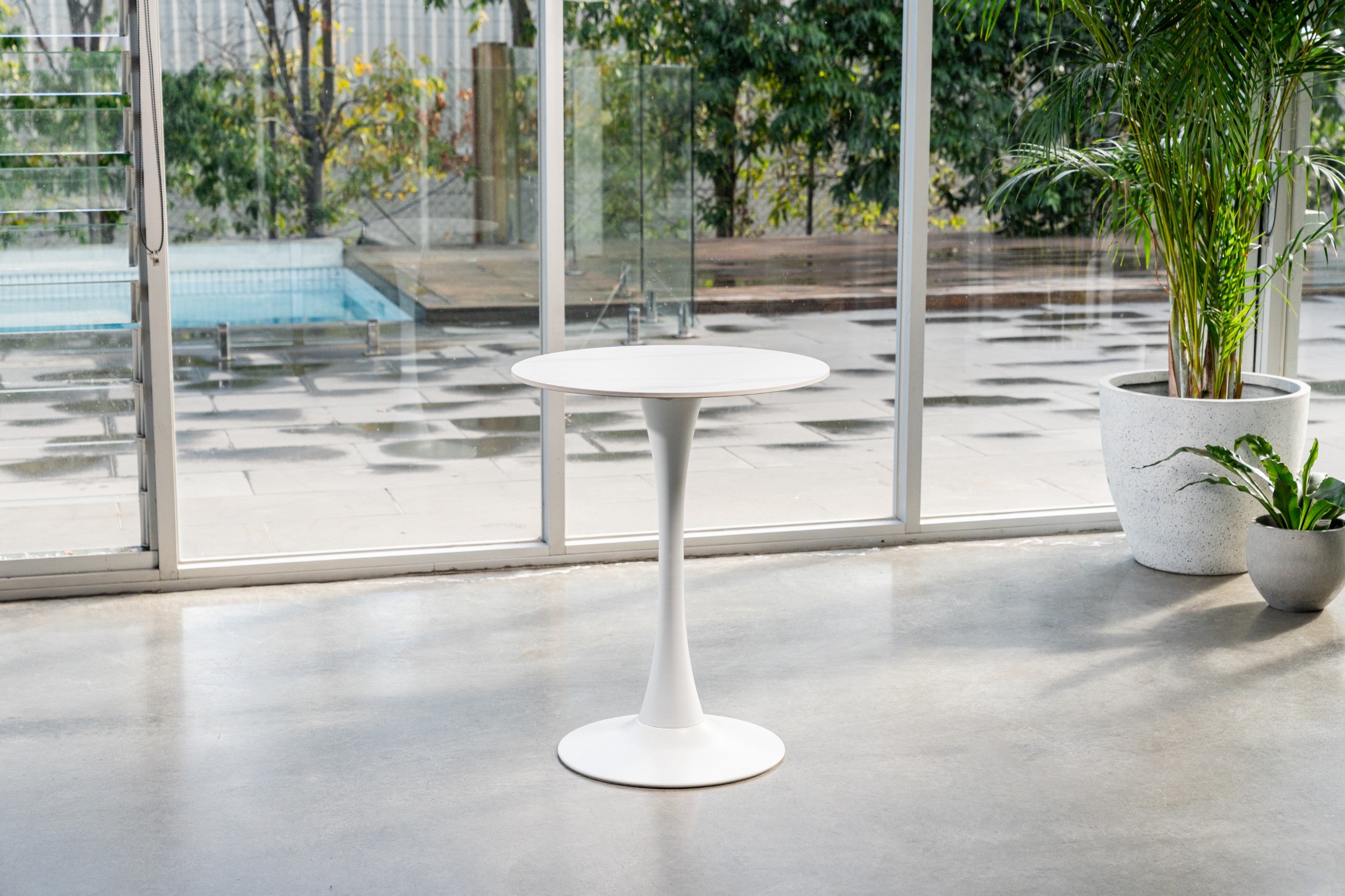 Boreal Small Dining Table Snow White