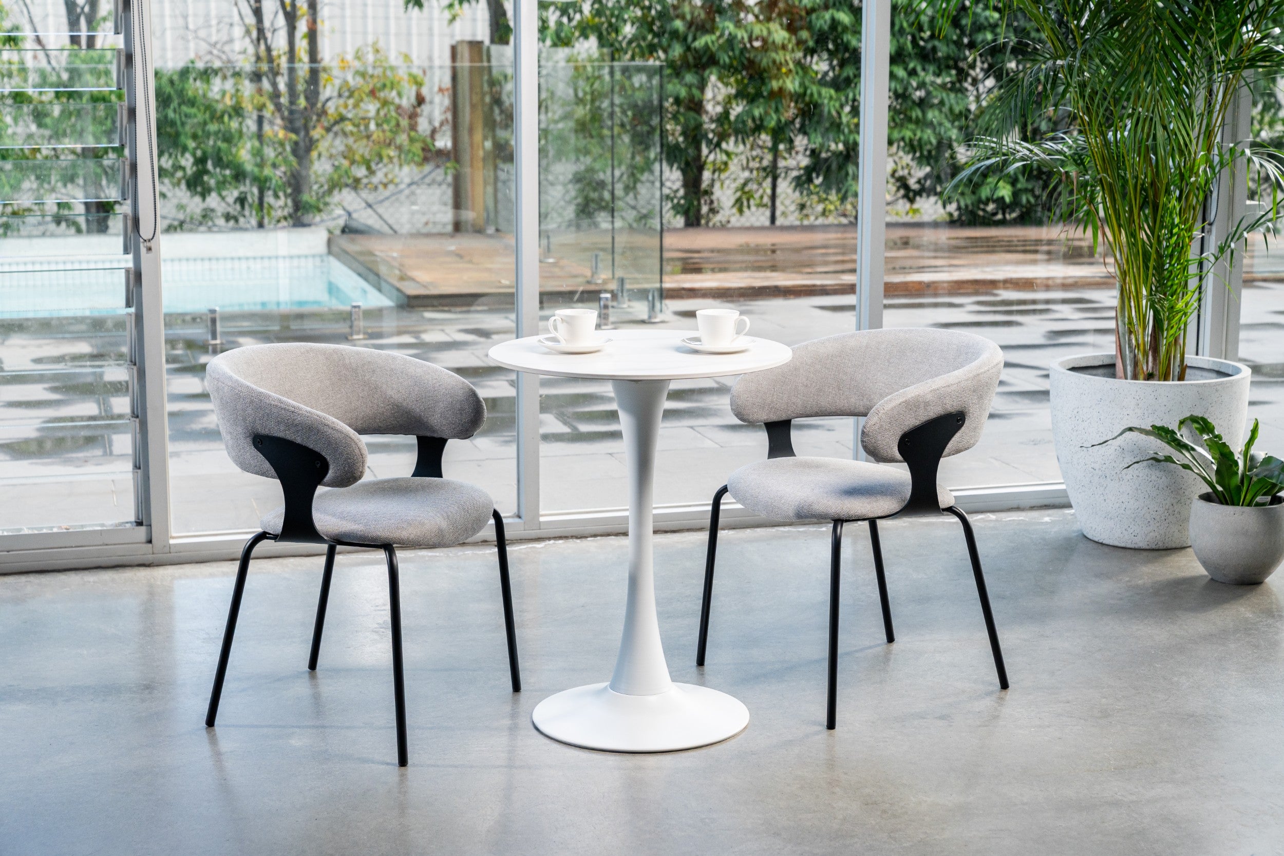 Boreal Small Dining Table Snow White
