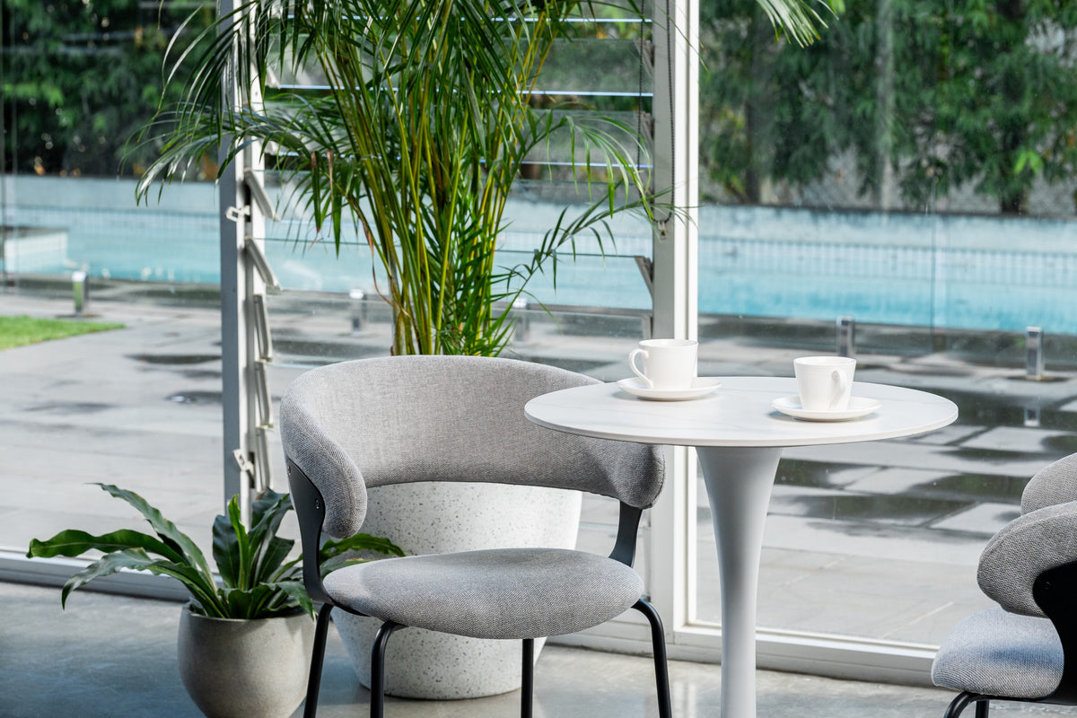 Selvani Small Dining Table Snow White