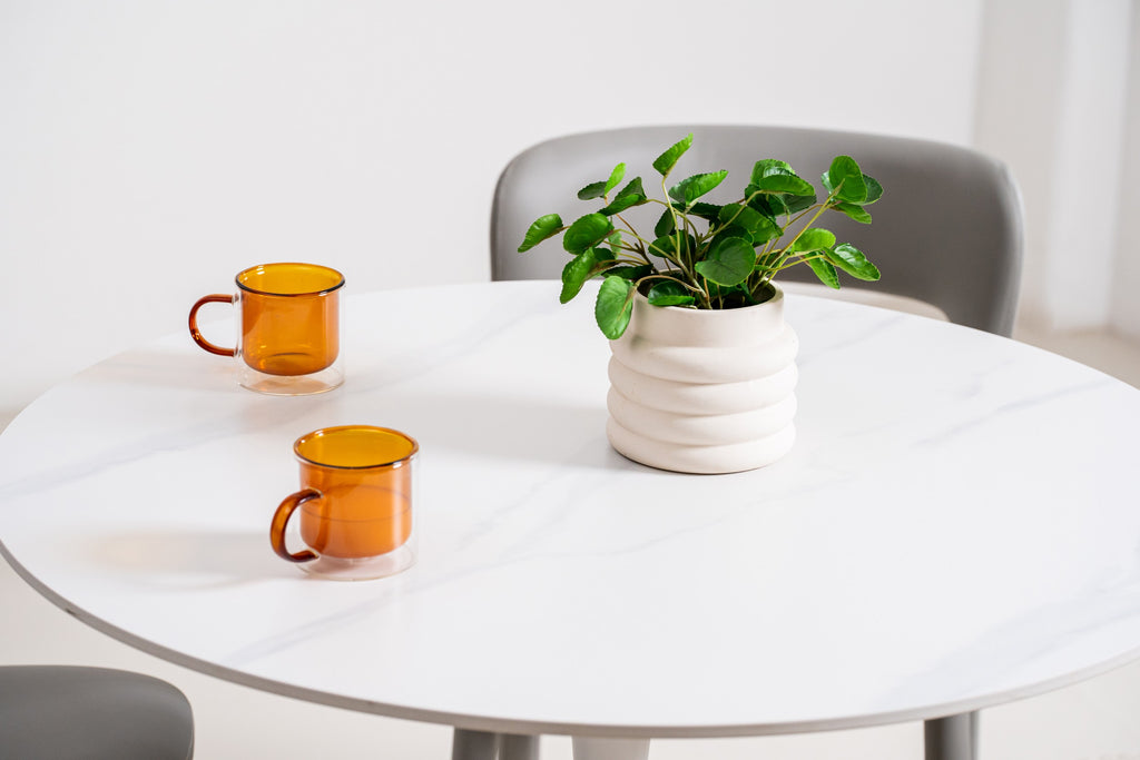 Boreal Small Dining Table Snow White