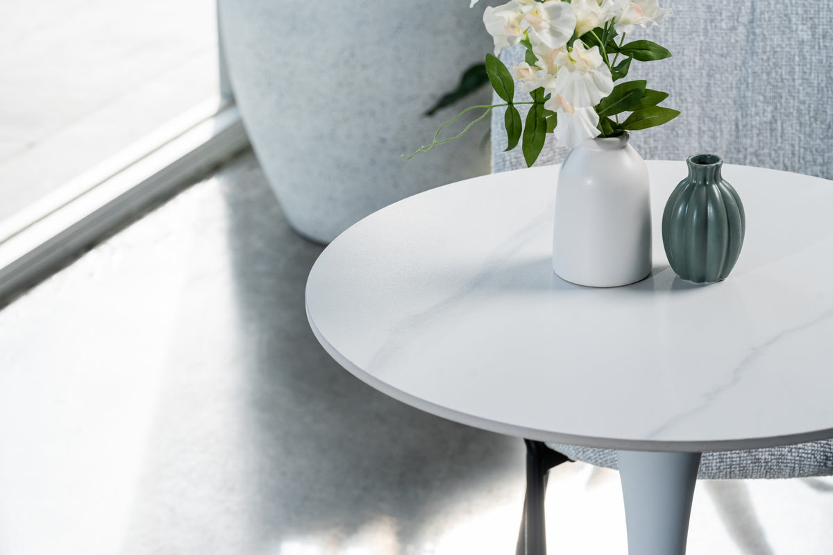 Selvani Small Dining Table Snow White