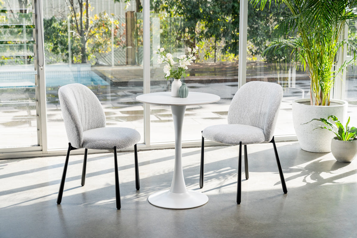 Miyara Dining Chair Oyster White (Set of 2)