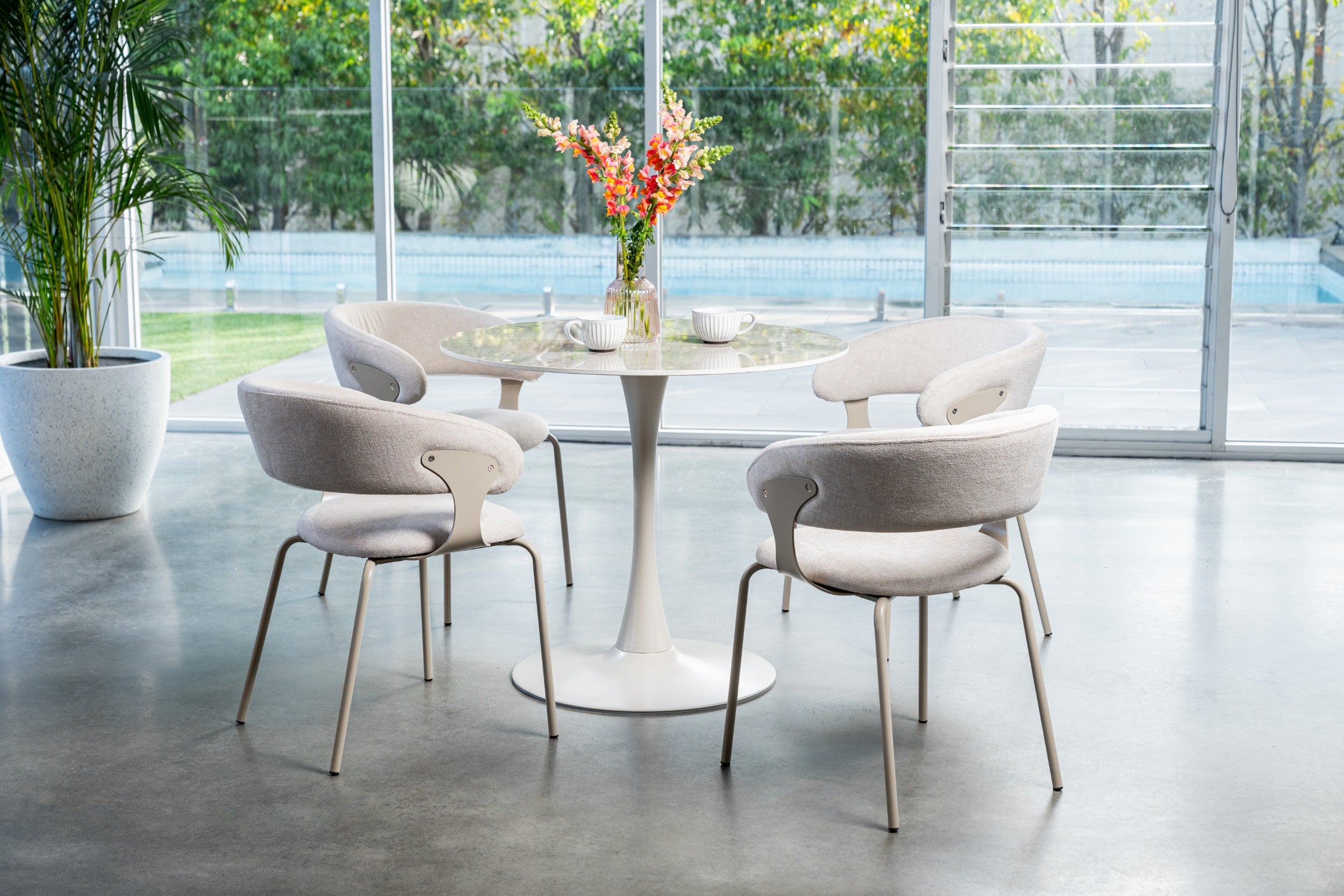 Boreal Medium Dining Table Rocky