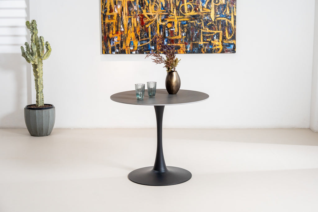 Boreal Medium Dining Table Black Sand