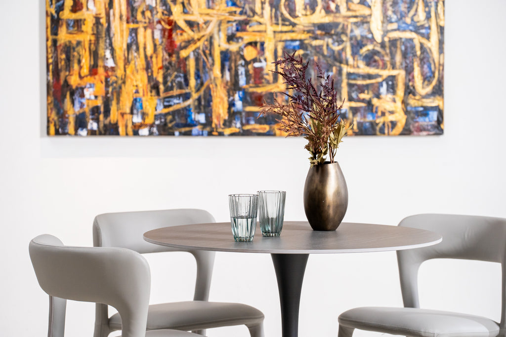 Boreal Medium Dining Table Black Sand