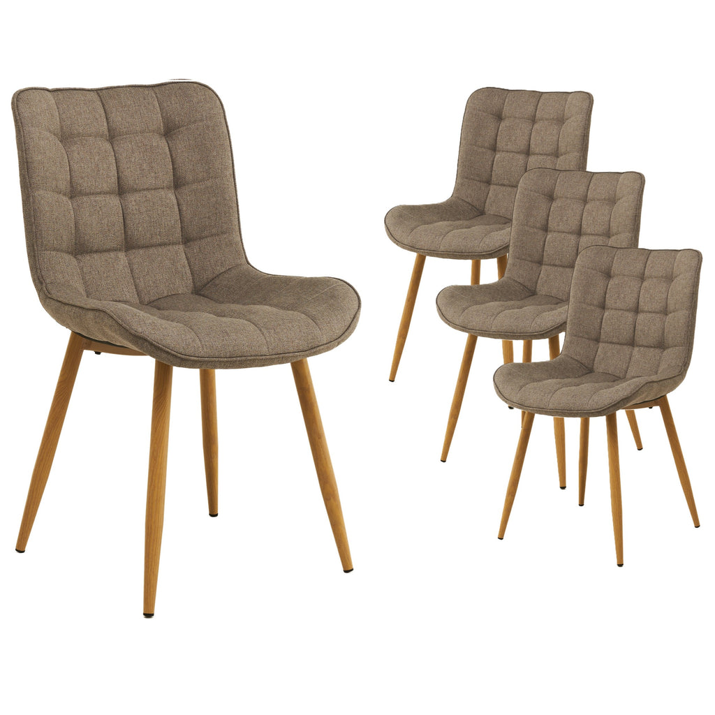 Sylvara Dining Chair Taupe (Set of 2)