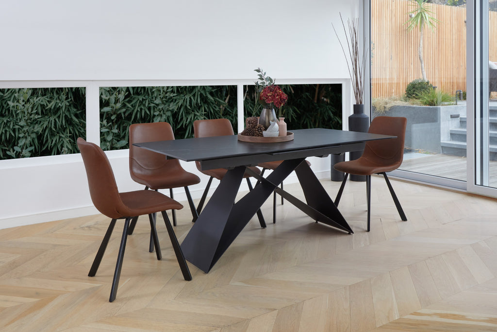 Colvane Dining Chair Cognac