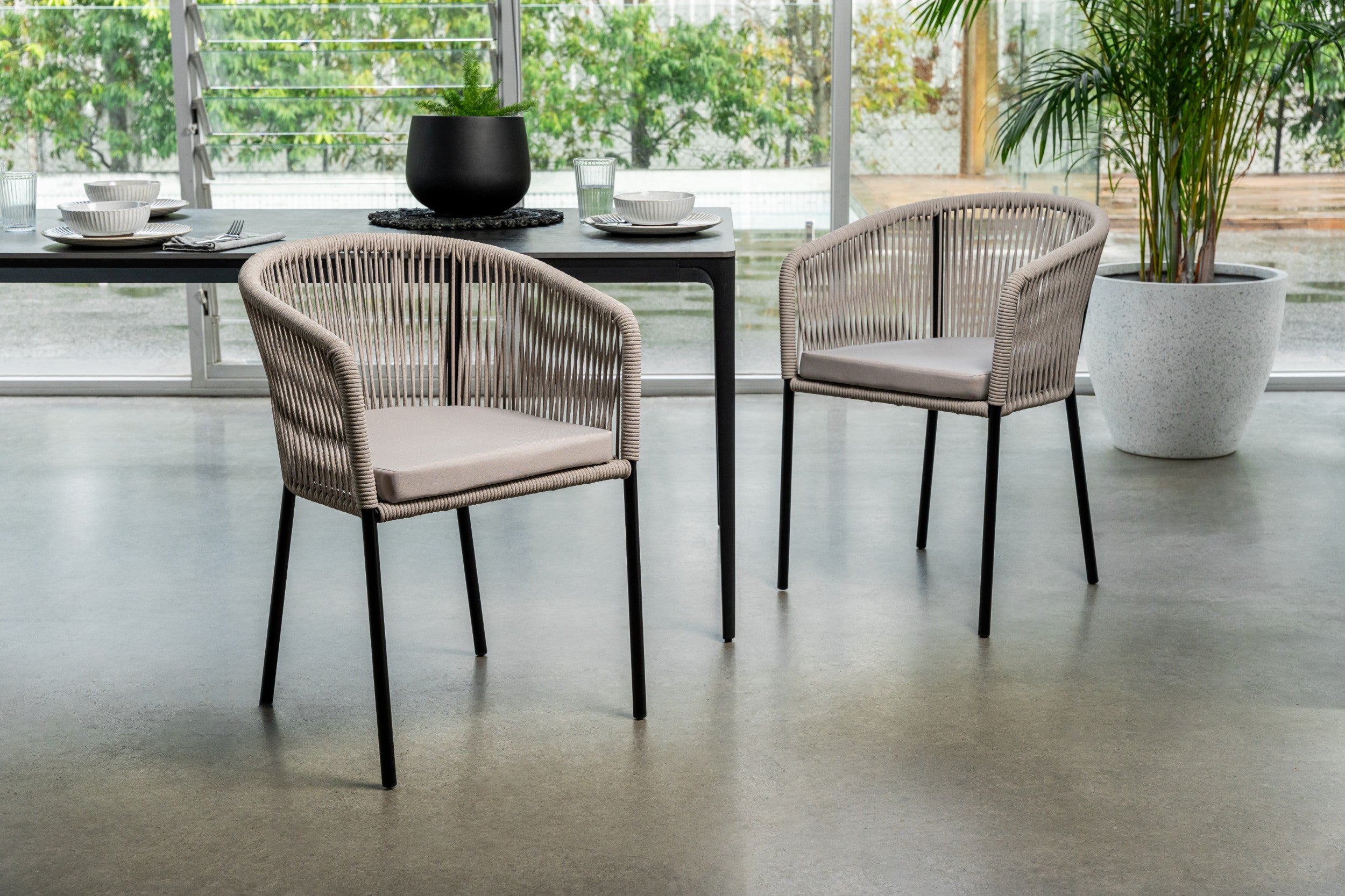 Pebble Outdoor Chair Pebble  (Set of 2)