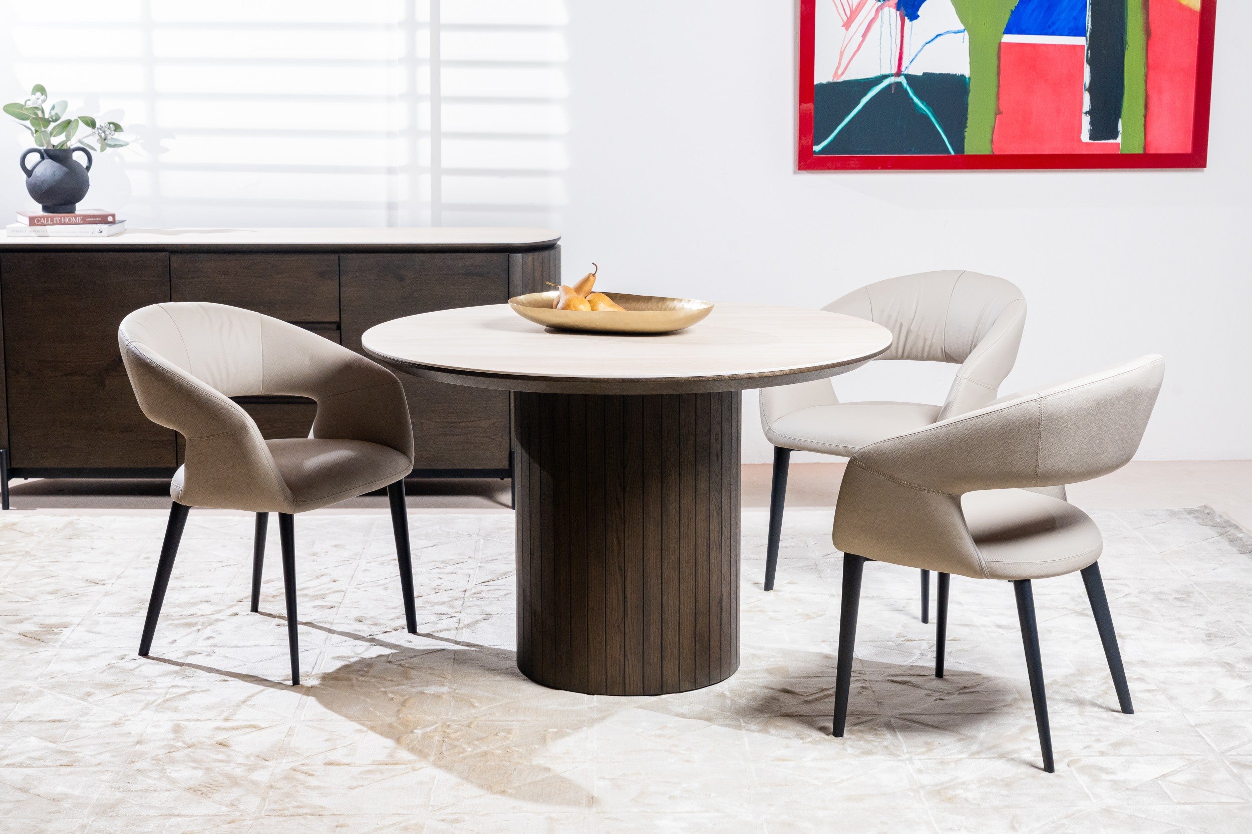 Kensington Dining Chair Beige (Set of 2)