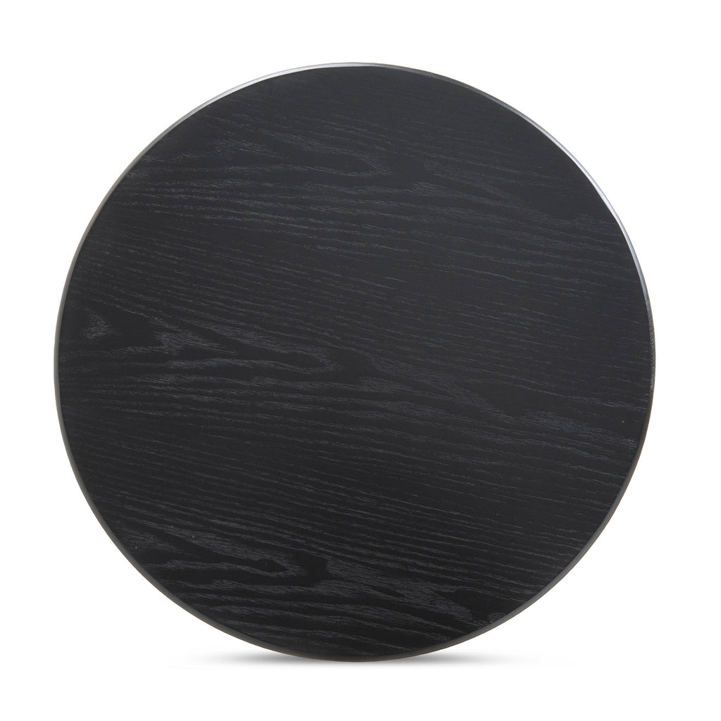52cm Capri Side Table - Full Black