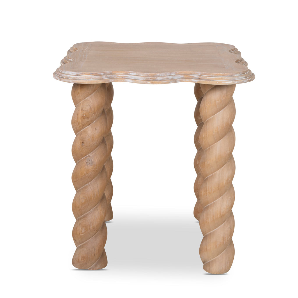 55cm Capri Side Table - Natural