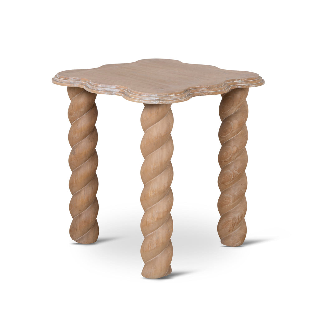 55cm Capri Side Table - Natural