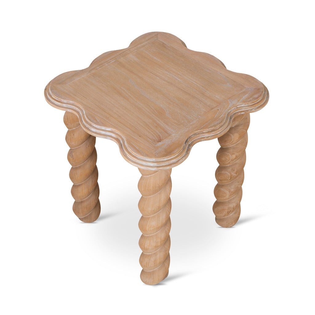 55cm Capri Side Table - Natural