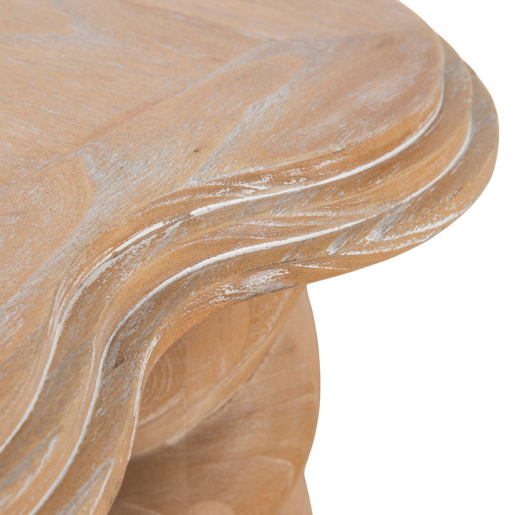 55cm Capri Side Table - Natural