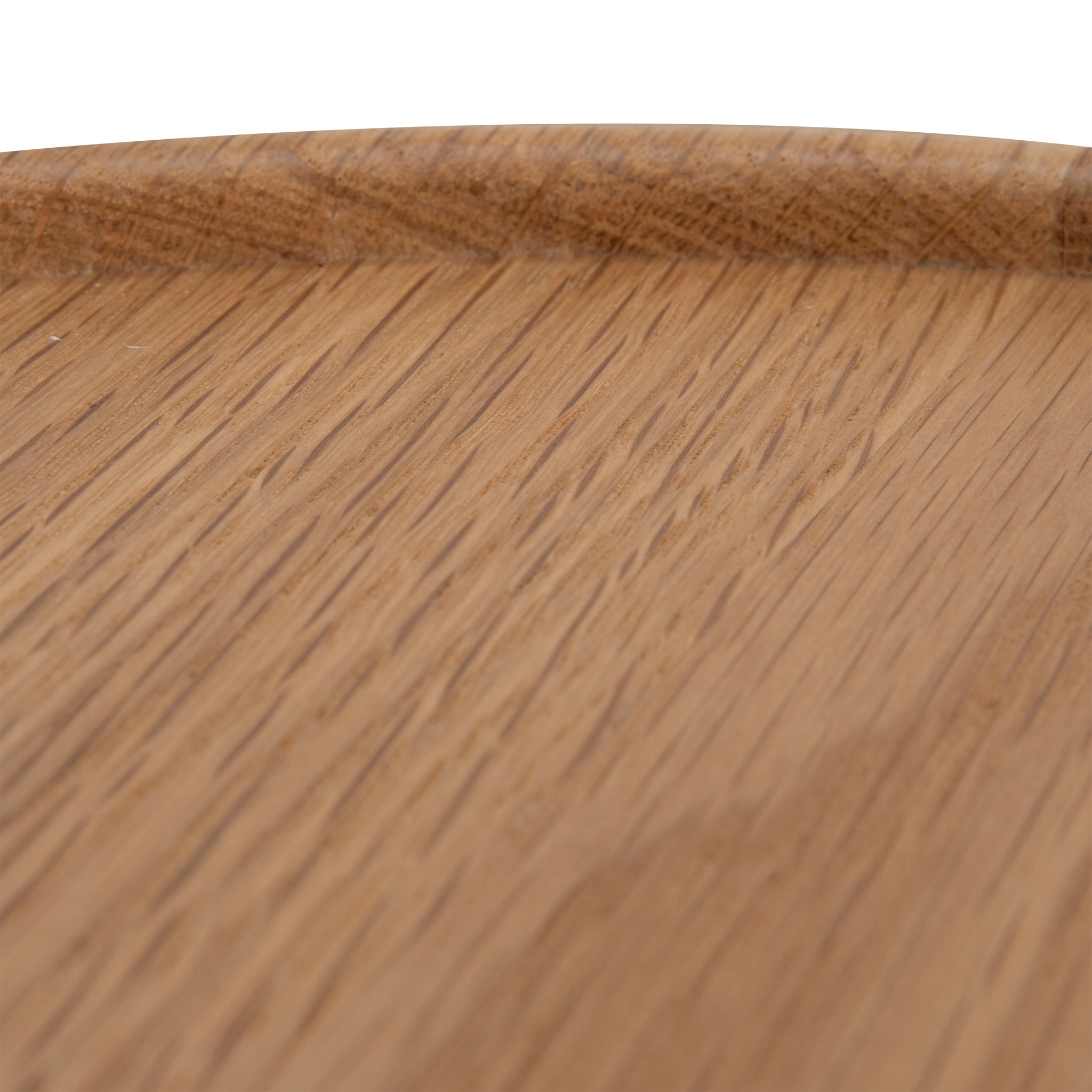 45cm Round Capri Side Table - Natural Oak