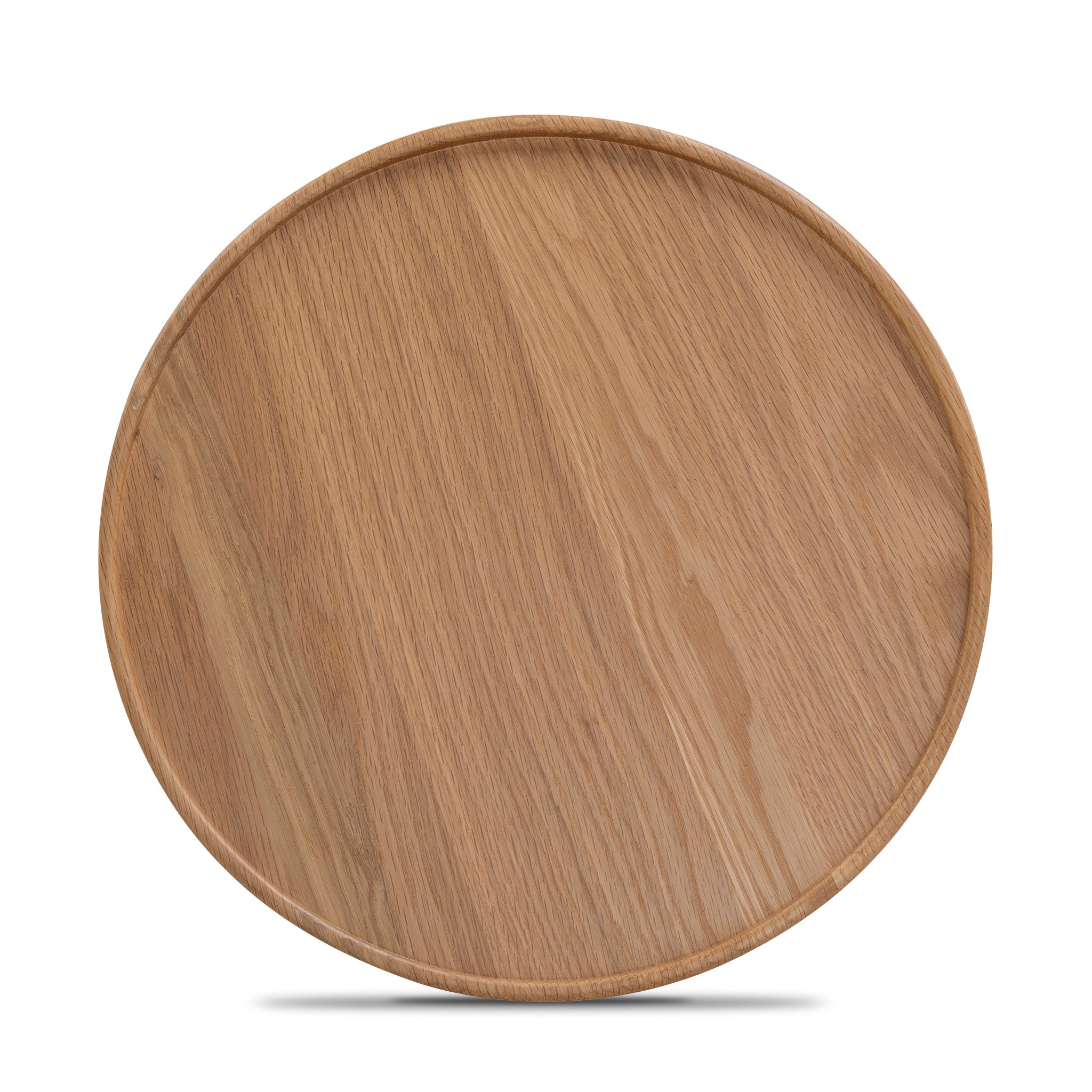 45cm Round Capri Side Table - Natural Oak