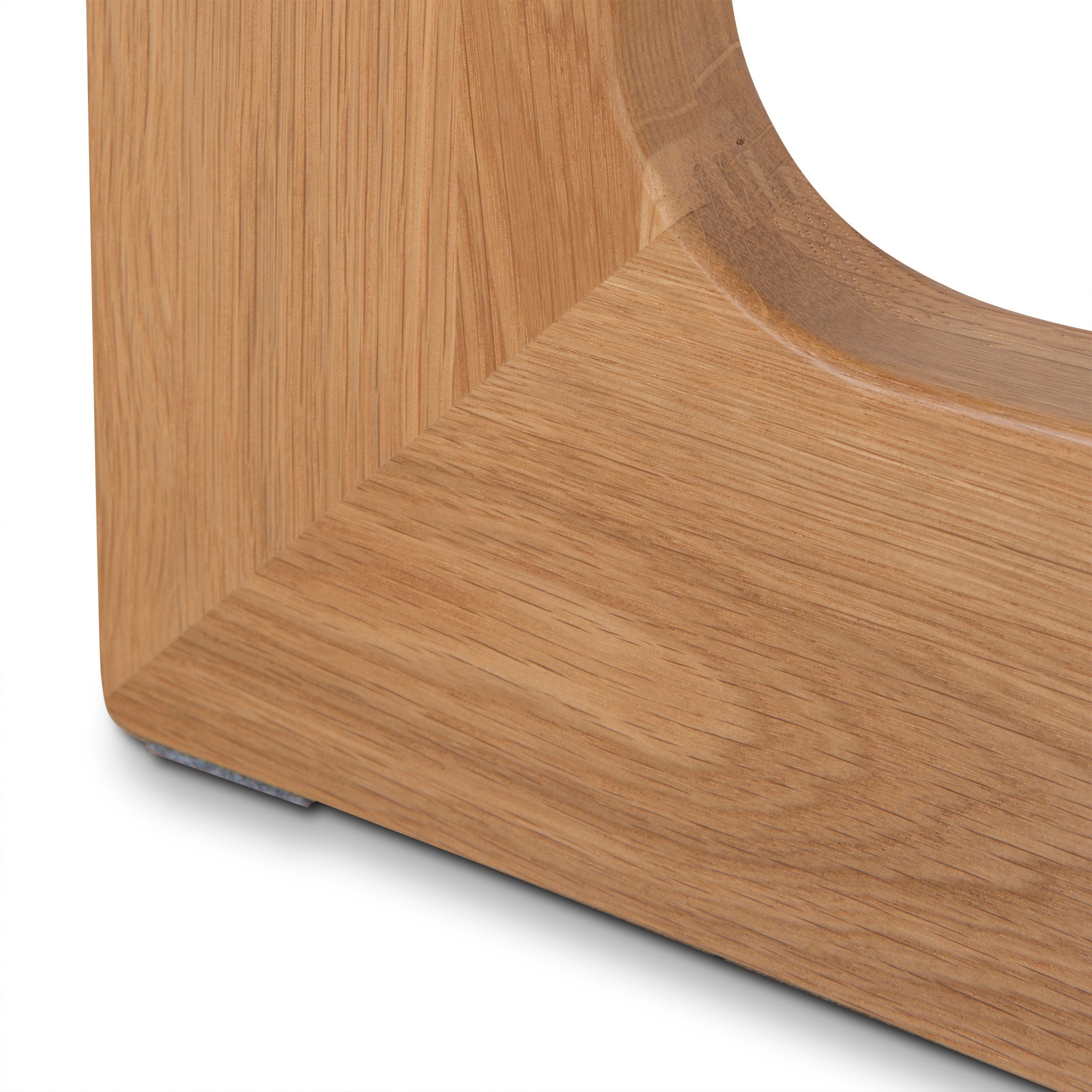 45cm Round Capri Side Table - Natural Oak