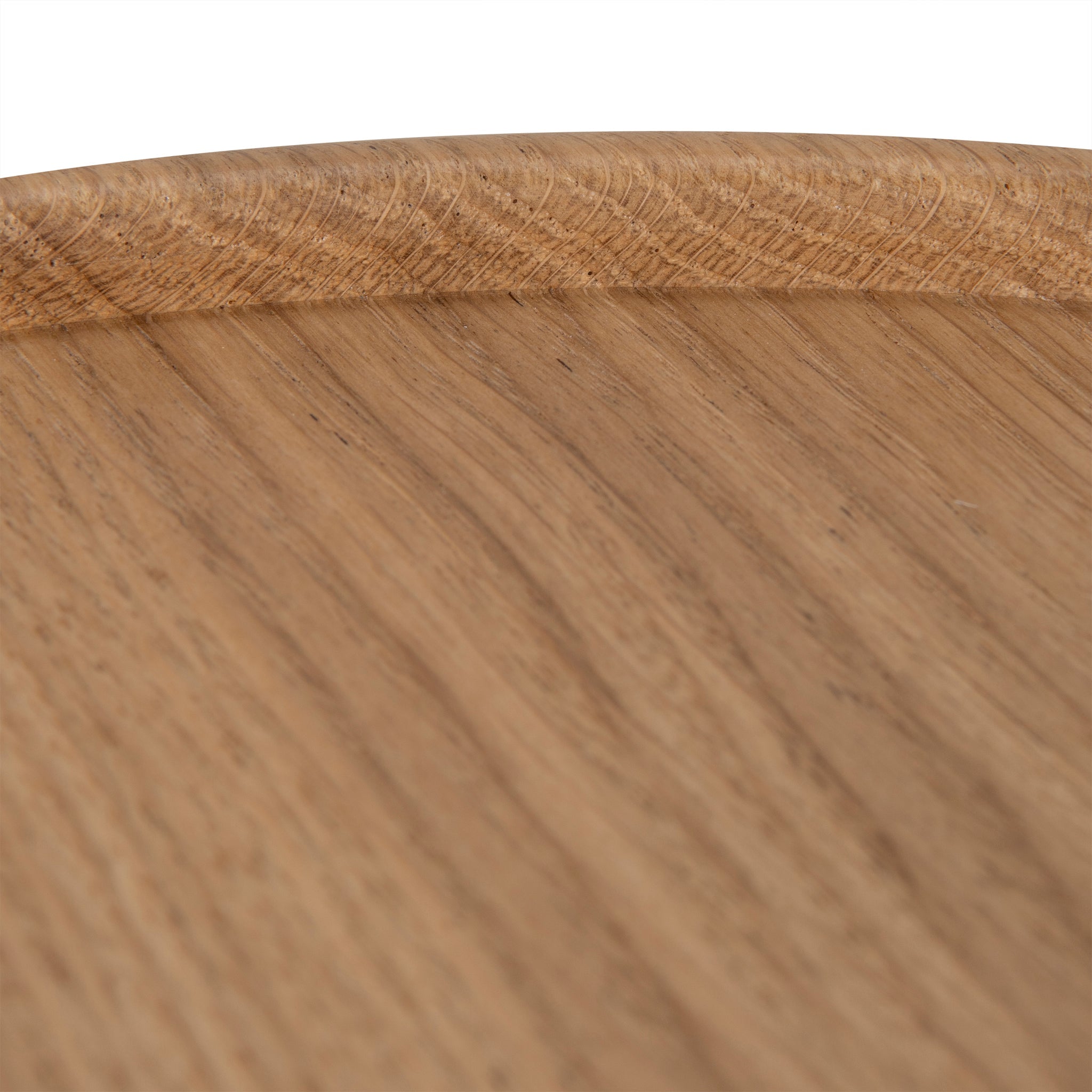 45cm Round Capri Side Table - Natural Oak