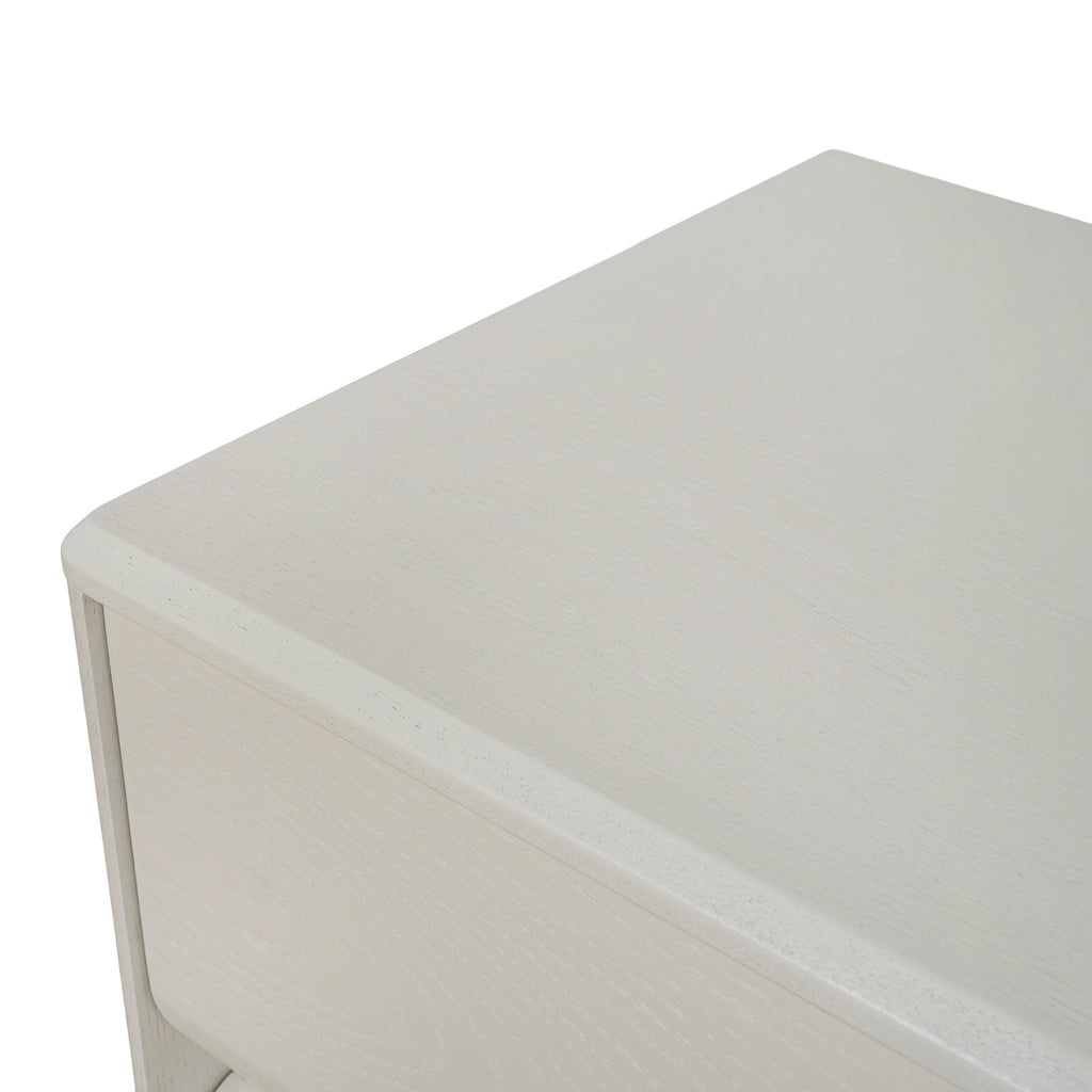 50cm Bedside Table - Ivory Oat