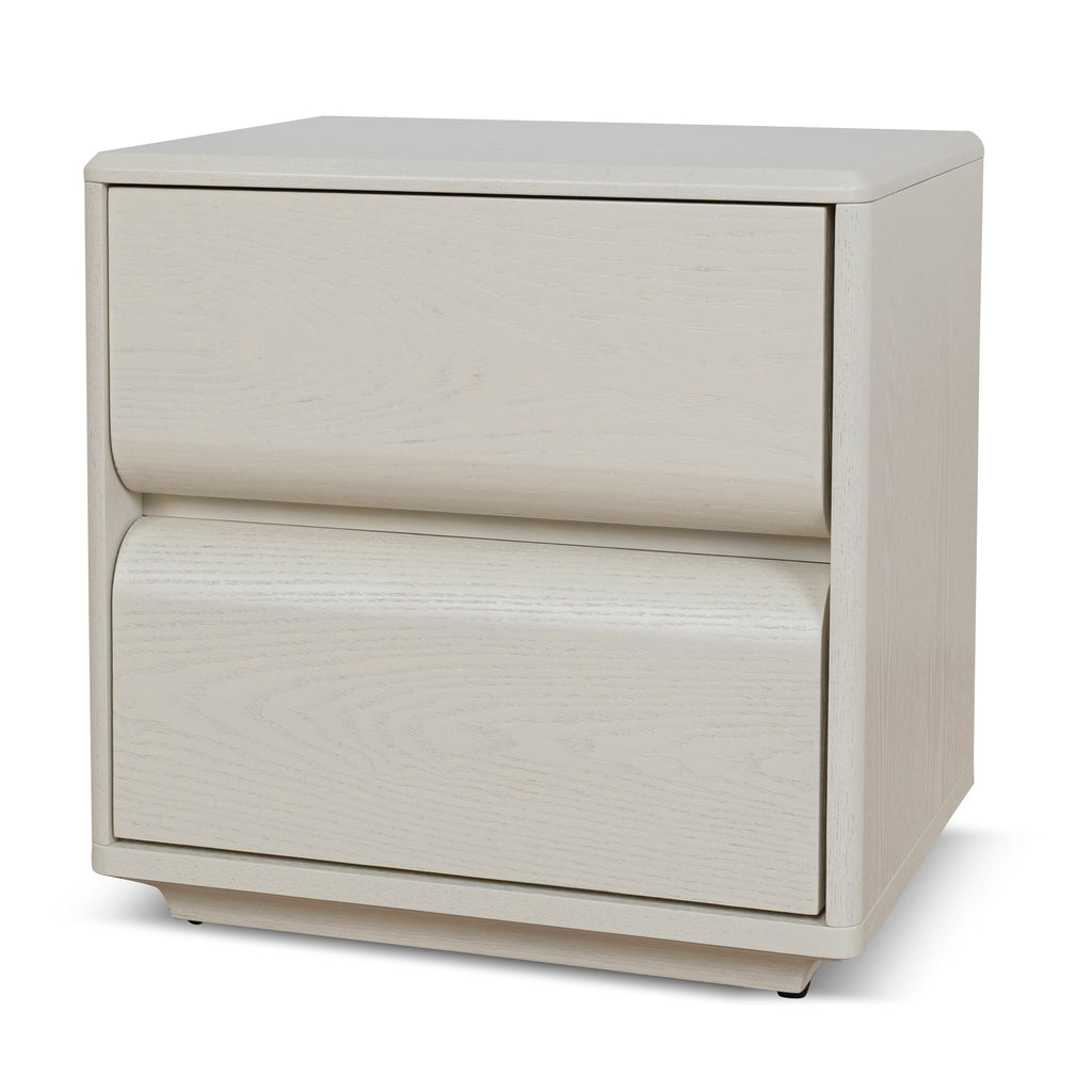 50cm Bedside Table - Ivory Oat