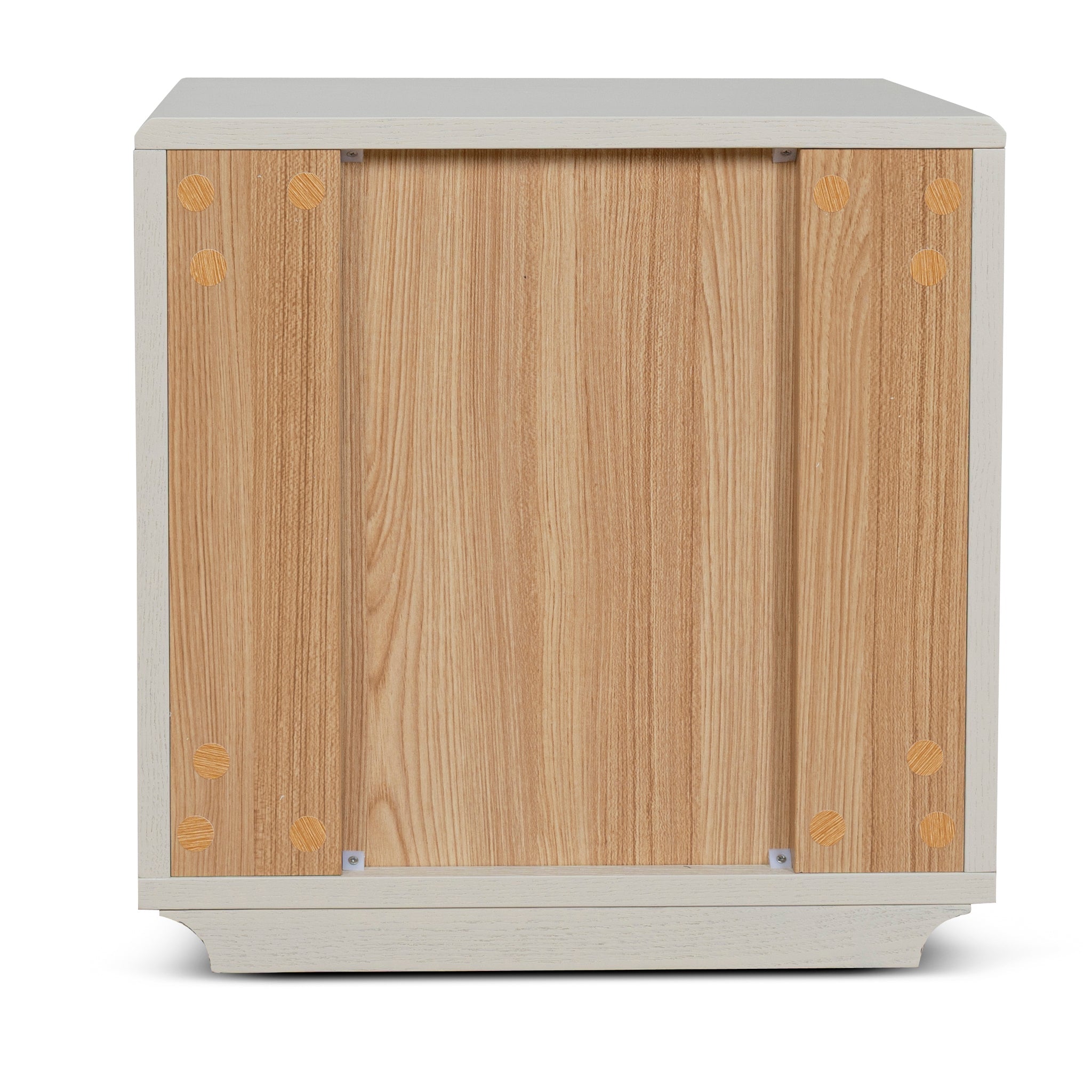 50cm Bedside Table - Ivory Oat