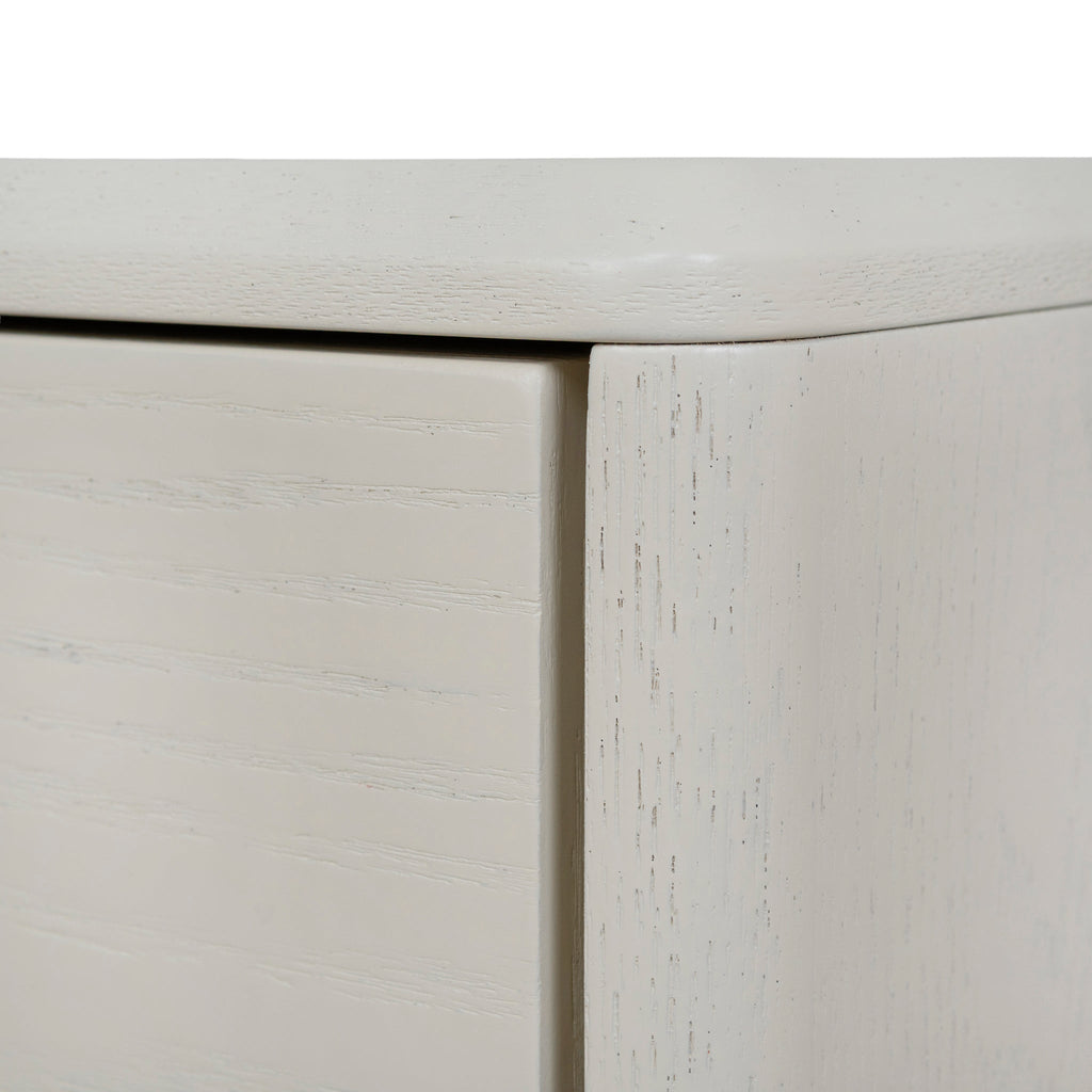 50cm Bedside Table - Ivory Oat