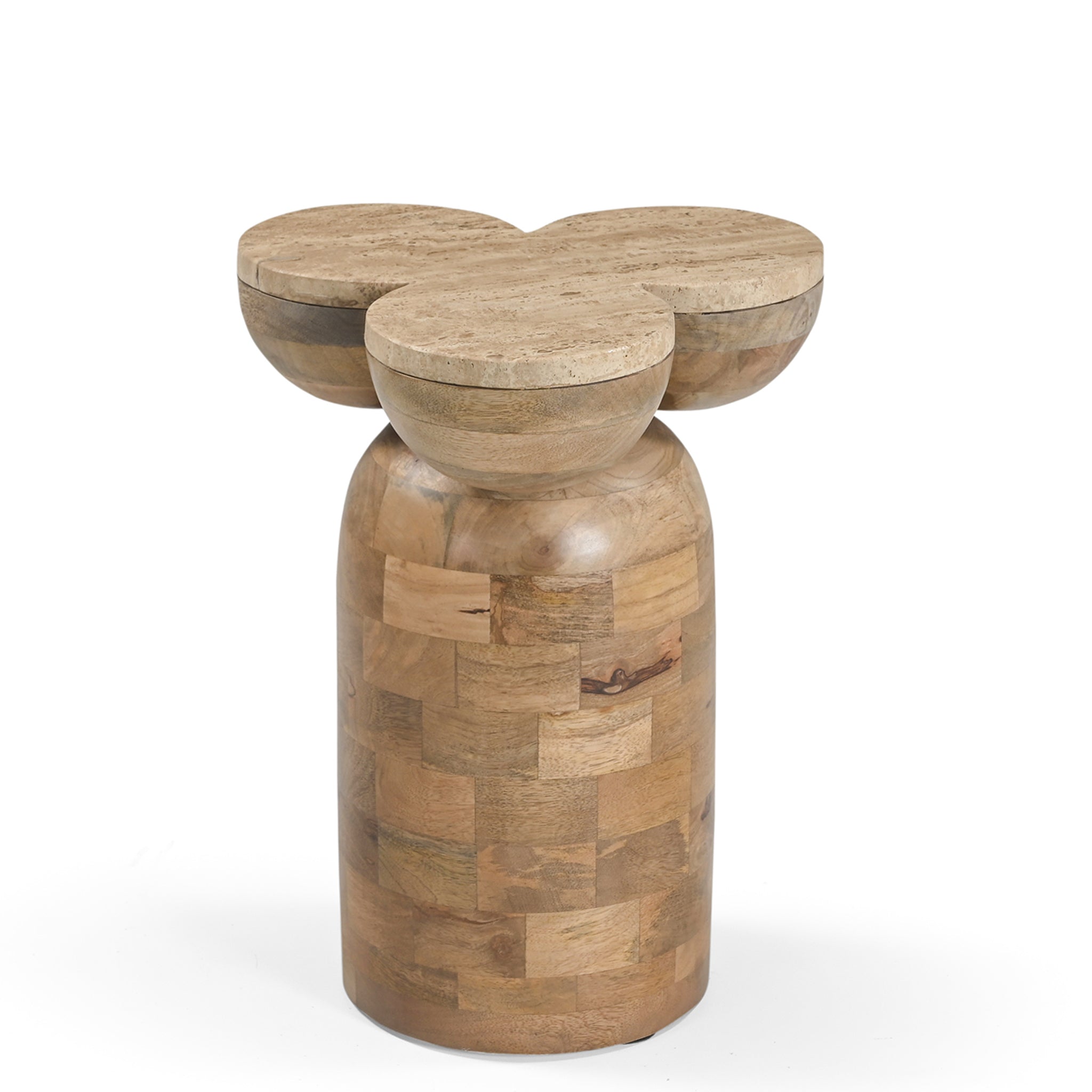 33cm Capri Side Table - Natural