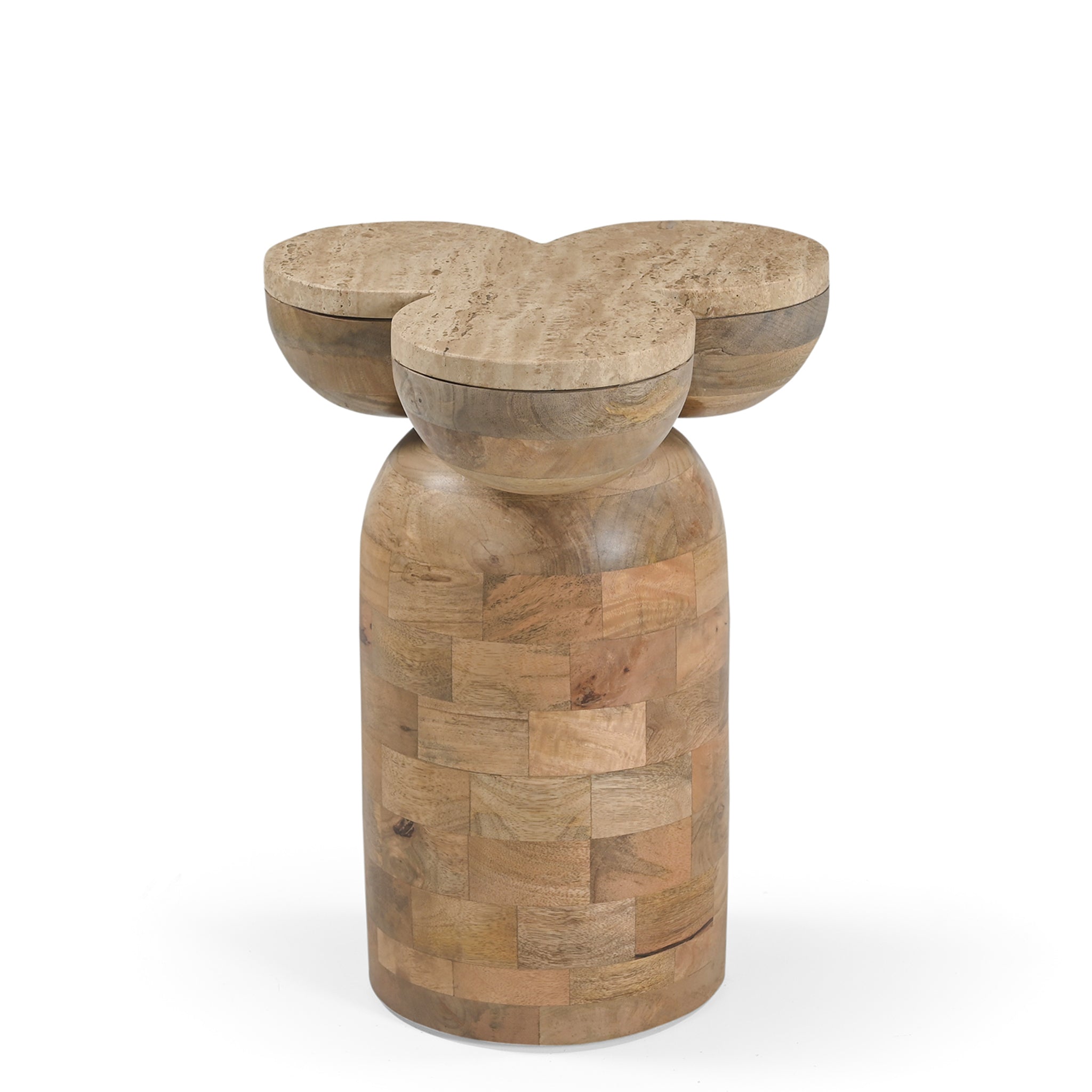 33cm Capri Side Table - Natural