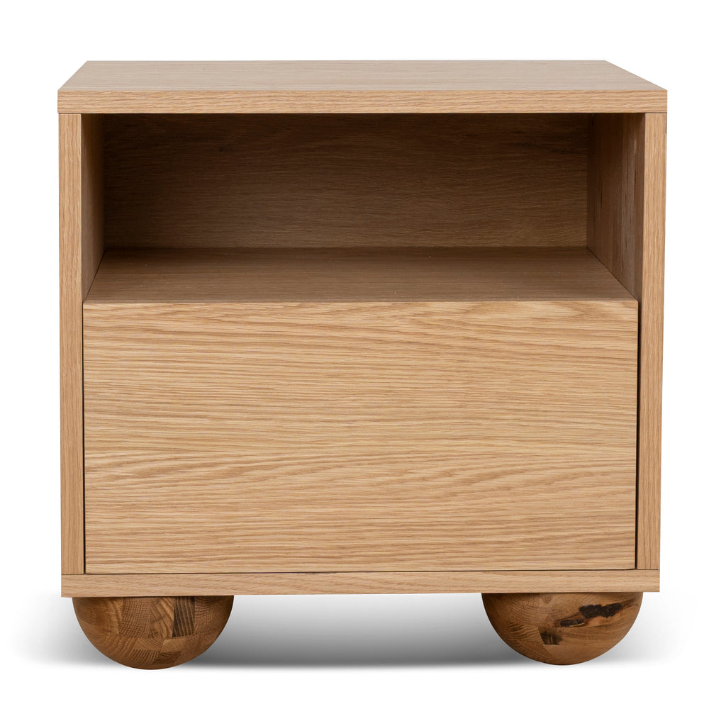 50cm Bedside Table - Natural