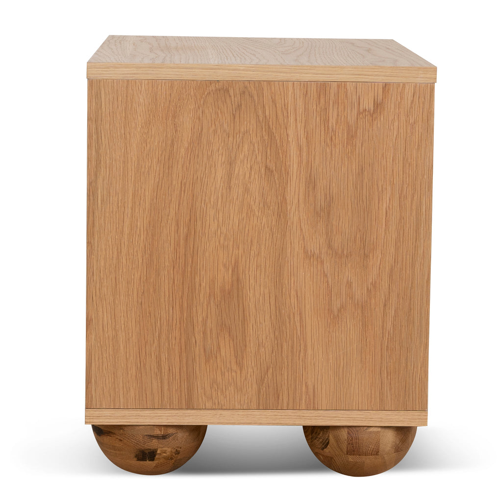 50cm Bedside Table - Natural