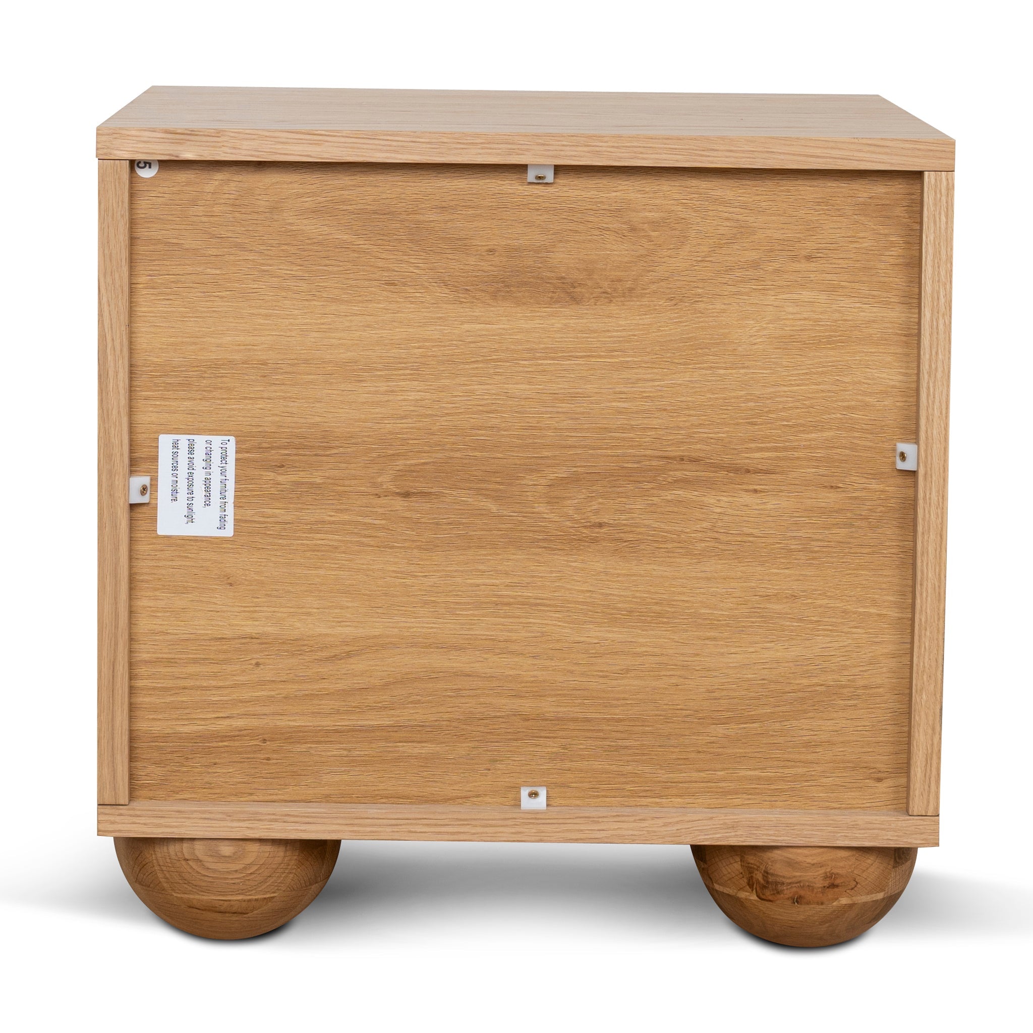 50cm Bedside Table - Natural